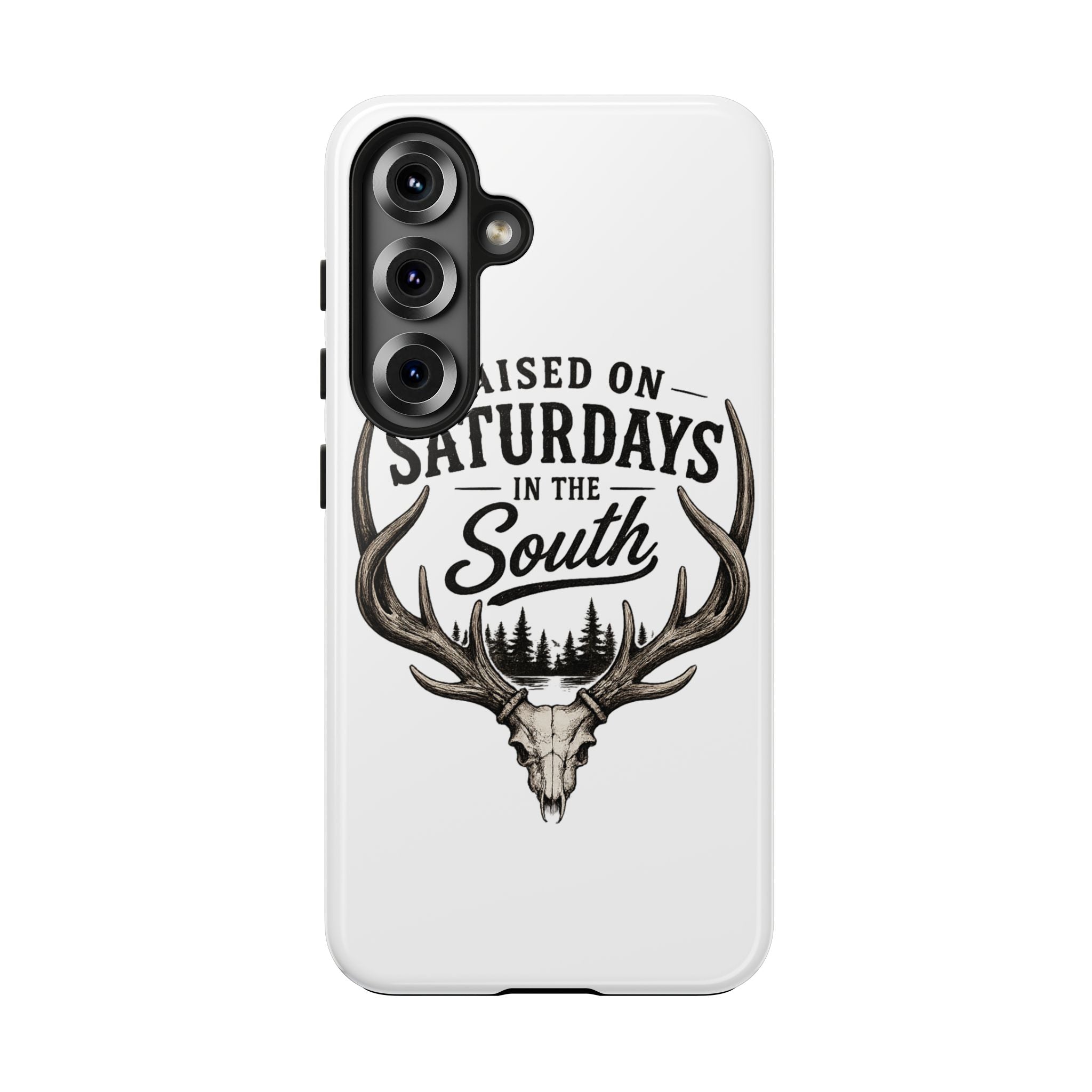 The Spreads Runs Deep In The Woods Phone Case-(white)