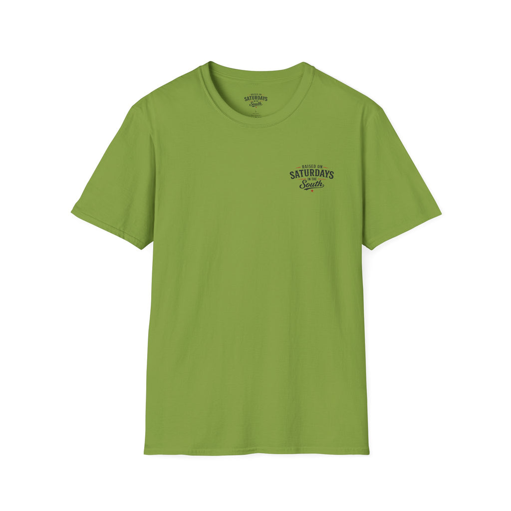 Raised On Saturdays In The South Vintage T-Shirt-Girl Dad Fishing Buddy-Father's Day Collection
