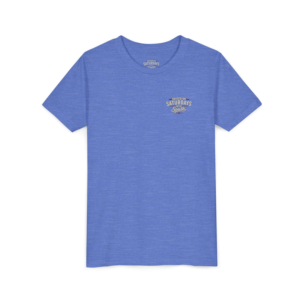 “Taught Southern Roots, Raised with Class and Cowgirl Boots” T-shirt
