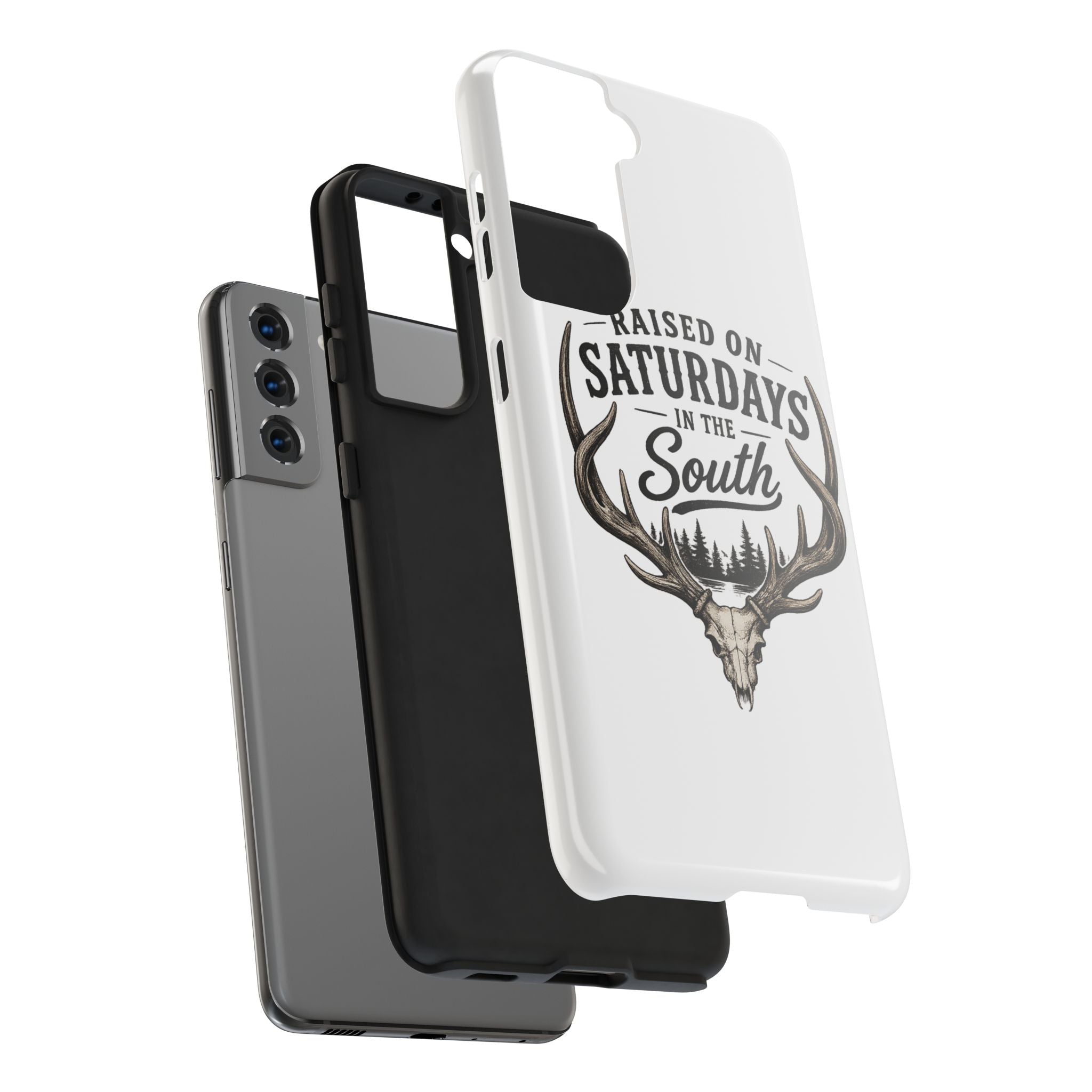 The Spreads Runs Deep In The Woods Phone Case-(white)