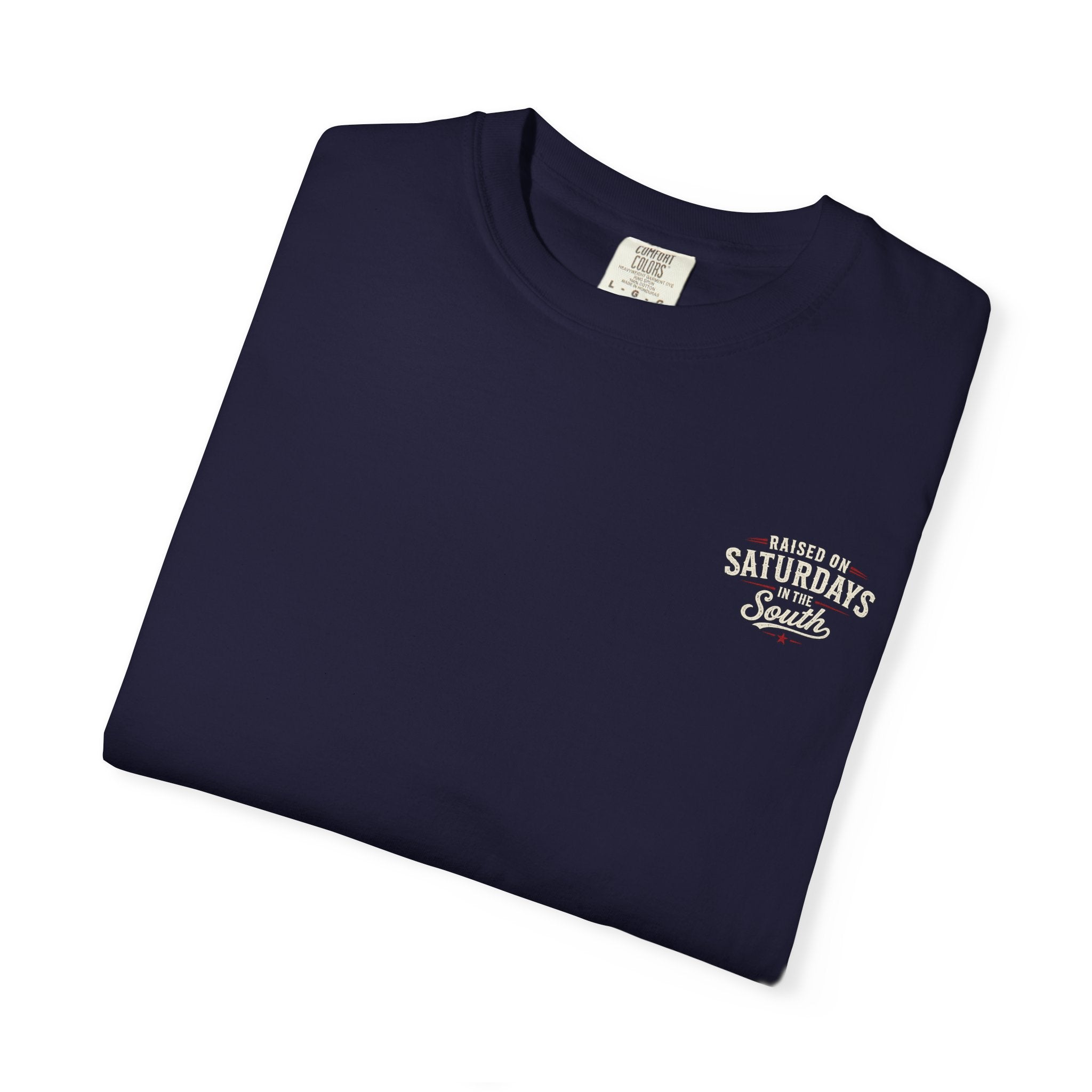 Raised On Saturdays In The South T-Shirt — Relaxing Saturday Morning In The Mountains