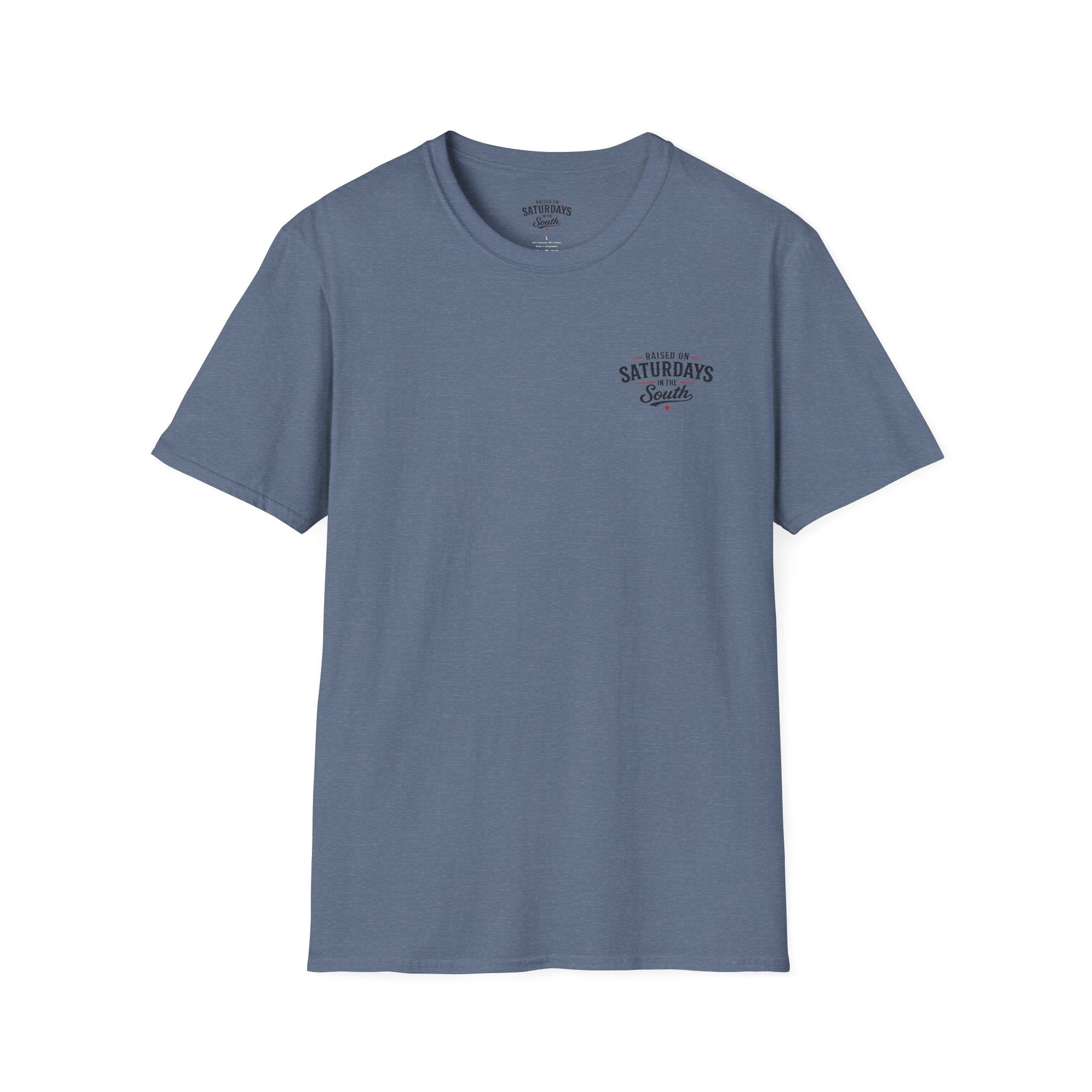 Raised On Saturdays In The South Vintage T-Shirt-Girl Dad Fishing Buddy-Father's Day Collection