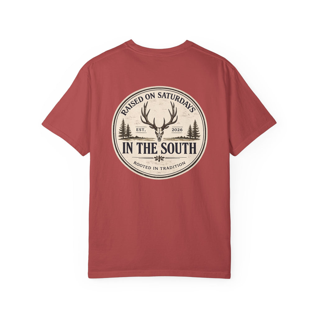 Raised On Saturdays In The South Classic T-Shirt — Deer Season