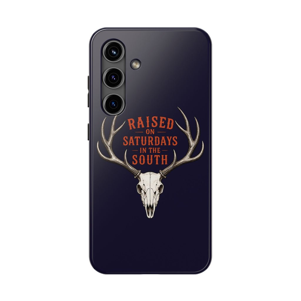 The Spreads Runs Deep In The Woods Phone Case-(blue)