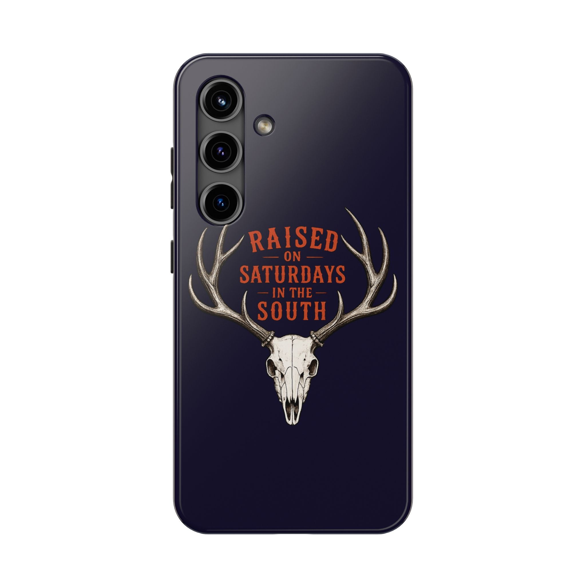 The Spreads Runs Deep In The Woods Phone Case-(blue)
