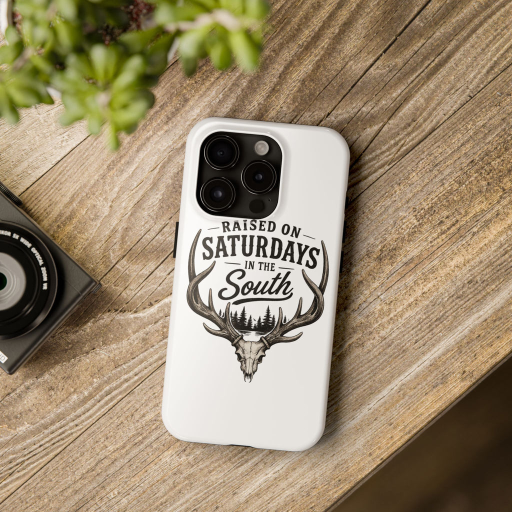 The Spreads Runs Deep In The Woods Phone Case-(white)