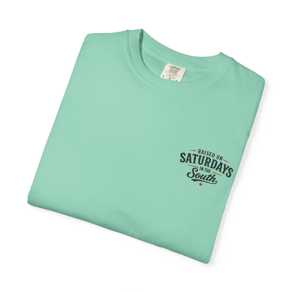 Raised On Saturdays In The South T-Shirt Boy Dad-"Daddy's Home"