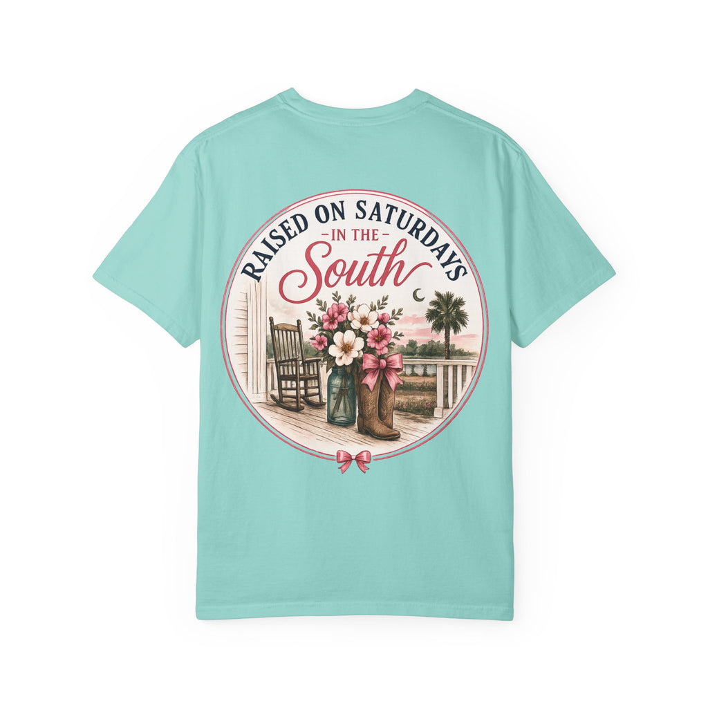 Raised On Saturdays In The South T-shirt