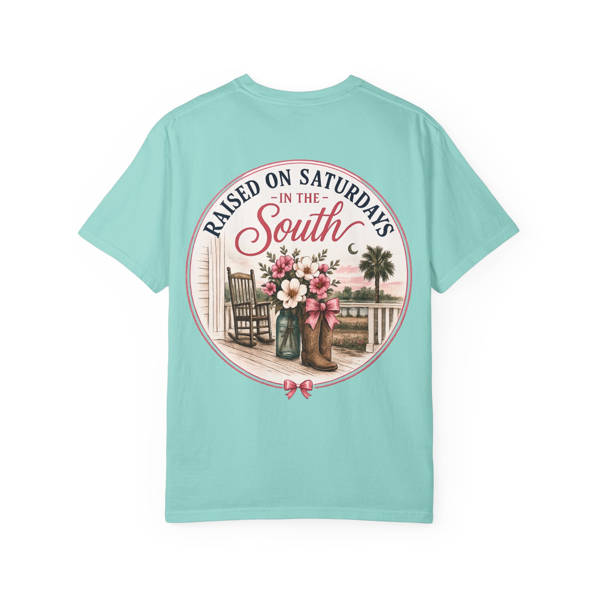 Raised On Saturdays In The South T-shirt