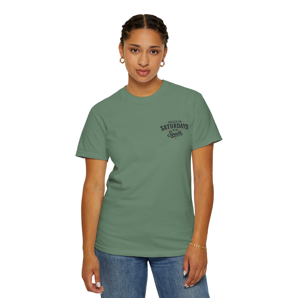 Raised On Saturdays In The South T-Shirt-Deep Sea Saturdays