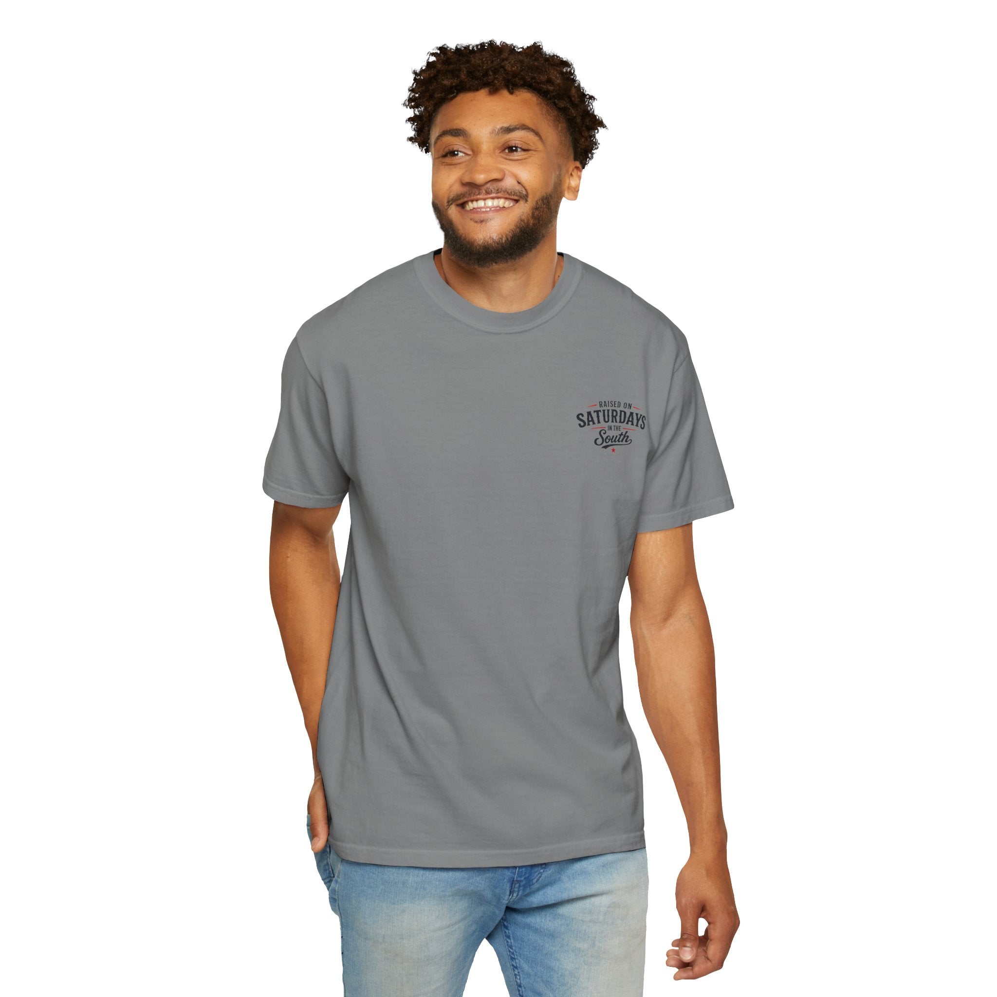 Raised On Saturdays In The South-Girl Dad Fishing Buddies-Father's Day Collection