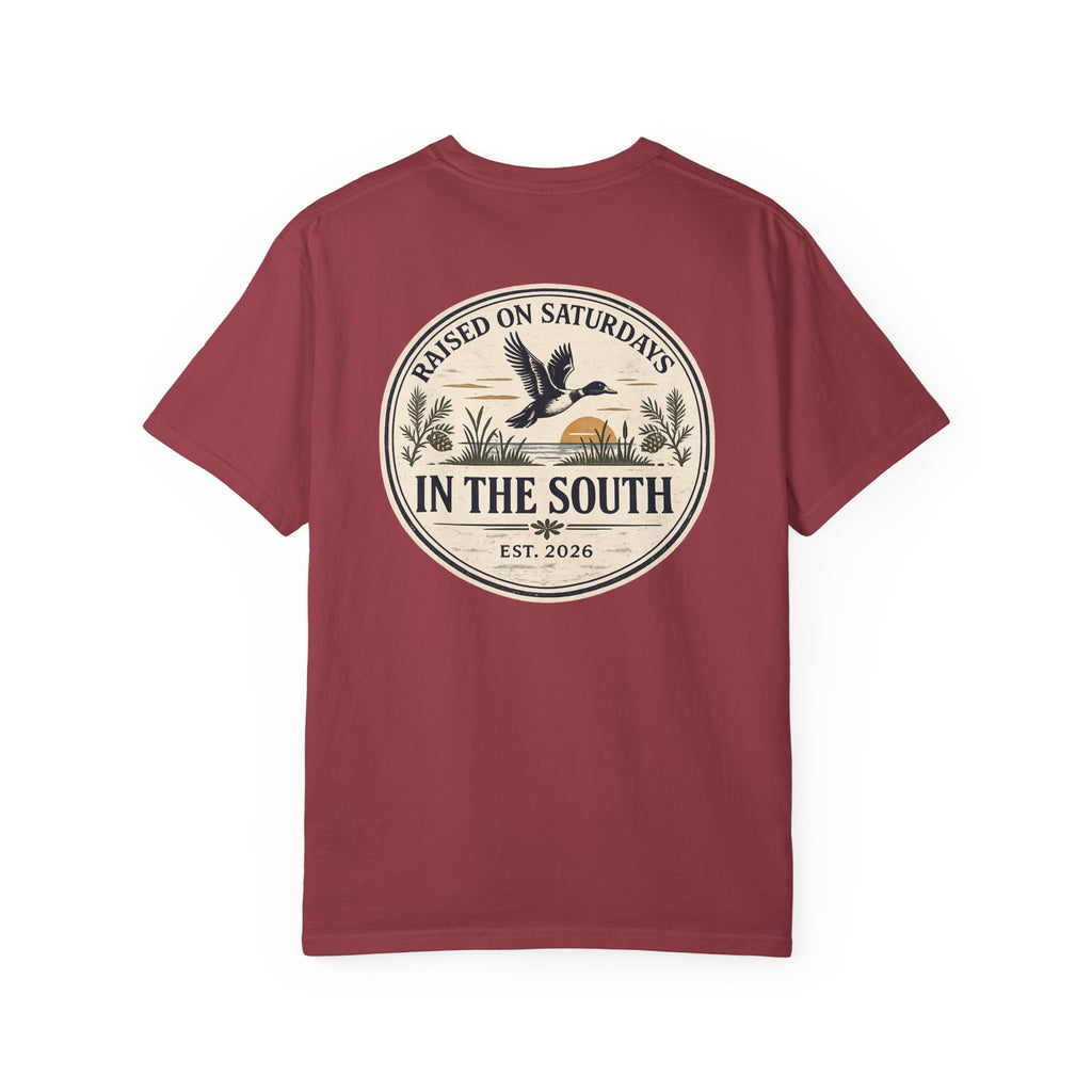 Raised On Saturdays In The South Classic T-Shirt - Duck Season