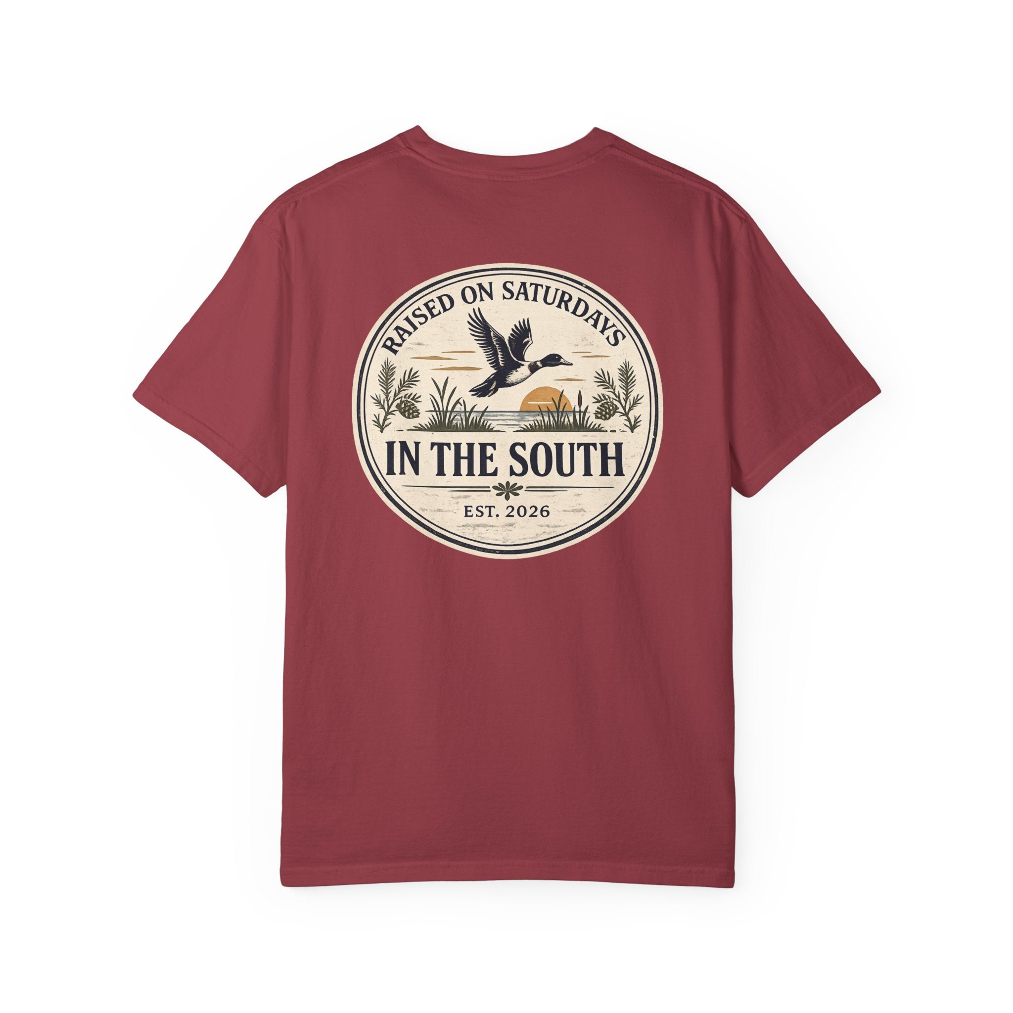 Raised On Saturdays In The South Classic T-Shirt - Duck Season