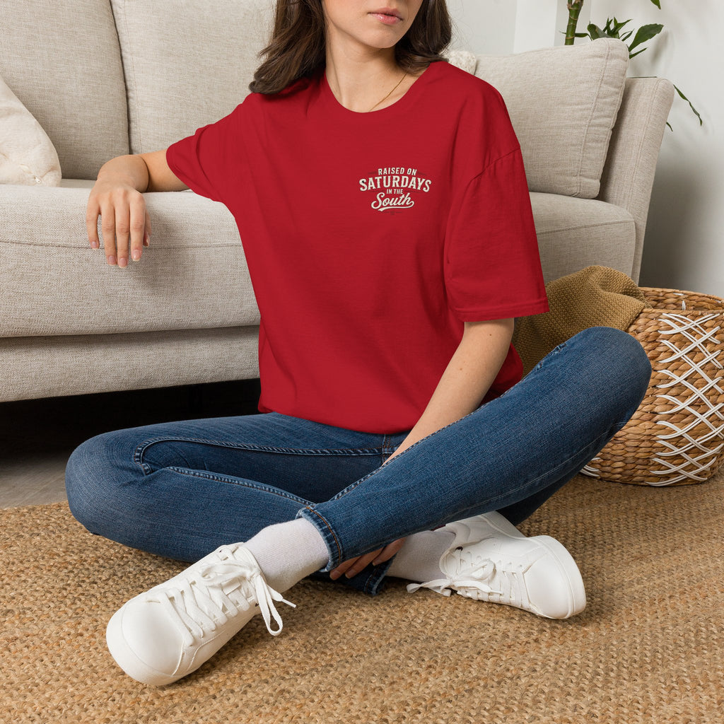 Raised On Saturdays In The South Vintage T-Shirt- Mud Park Saturdays