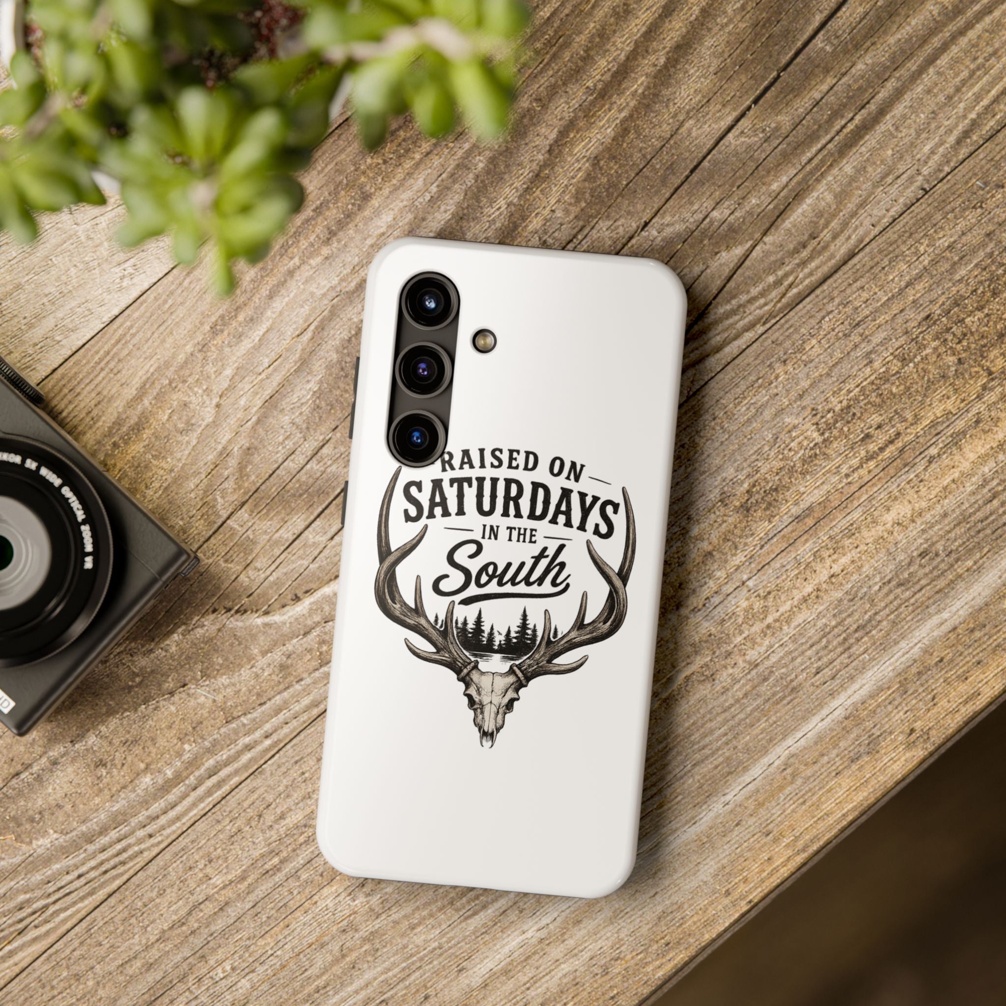 The Spreads Runs Deep In The Woods Phone Case-(white)
