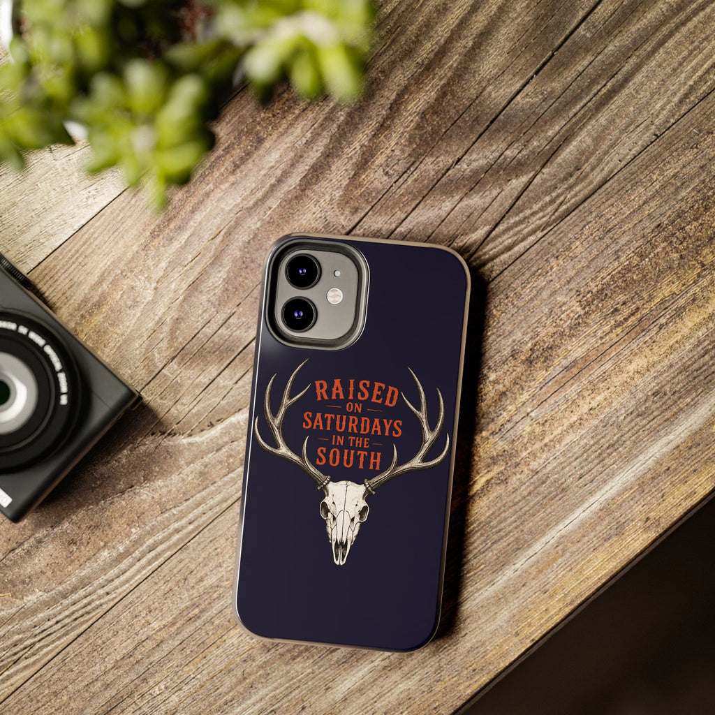 The Spreads Runs Deep In The Woods Phone Case-(blue)