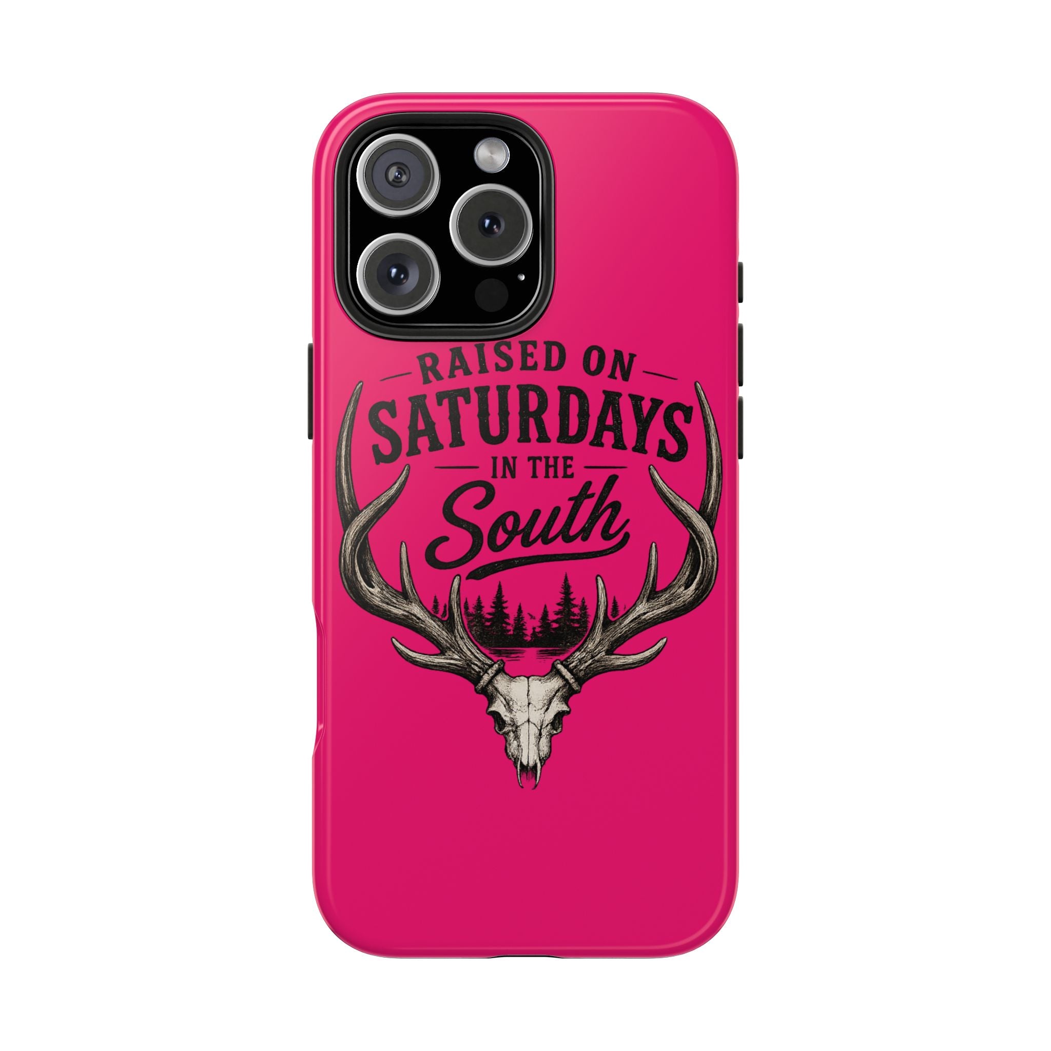 The Spreads Runs Deep In The Woods Phone Case-(pink)