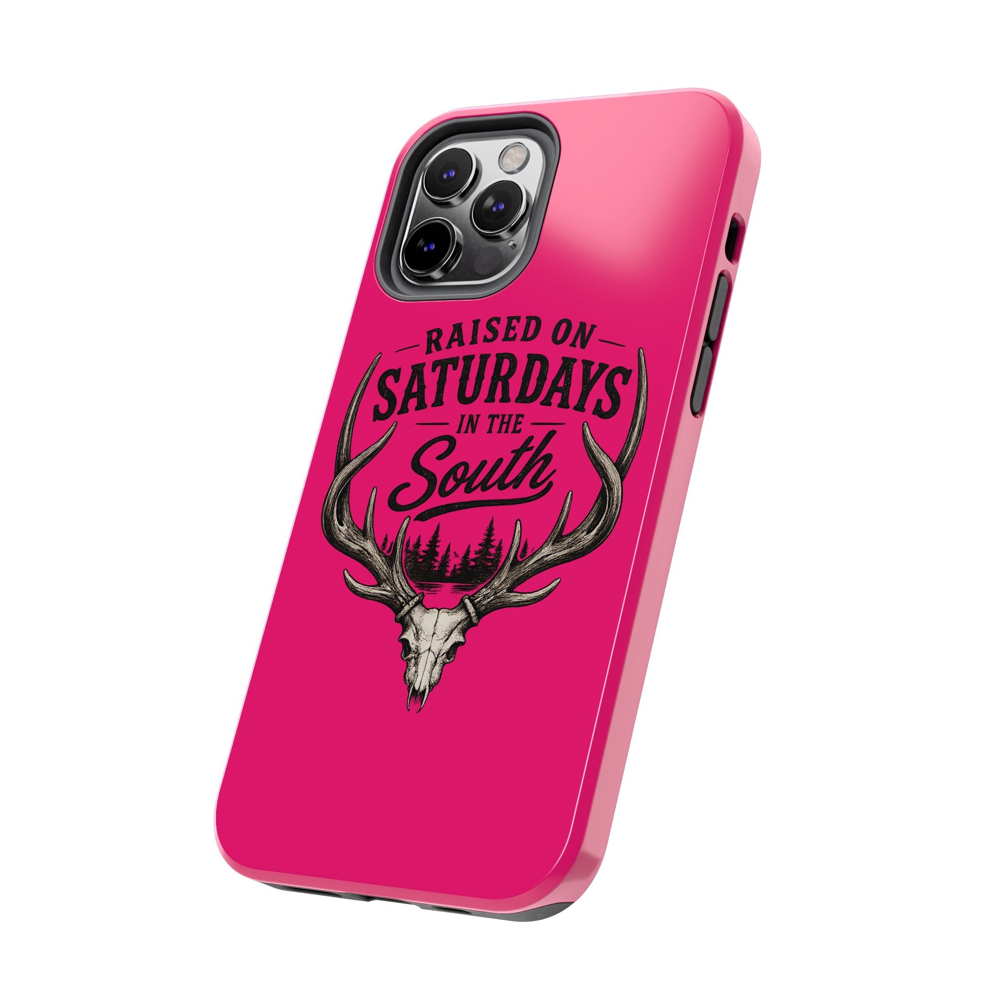 The Spreads Runs Deep In The Woods Phone Case-(pink)