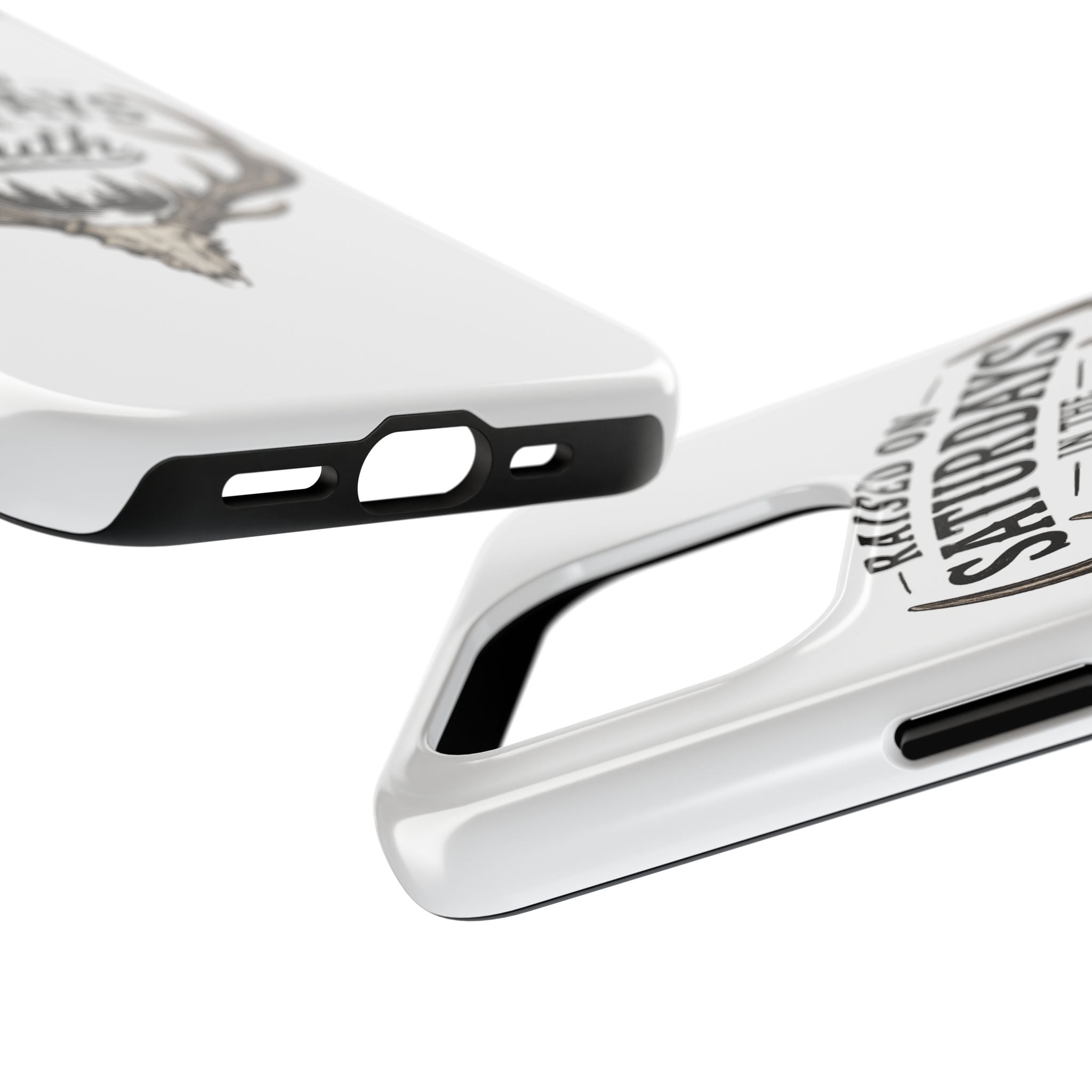 The Spreads Runs Deep In The Woods Phone Case-(white)