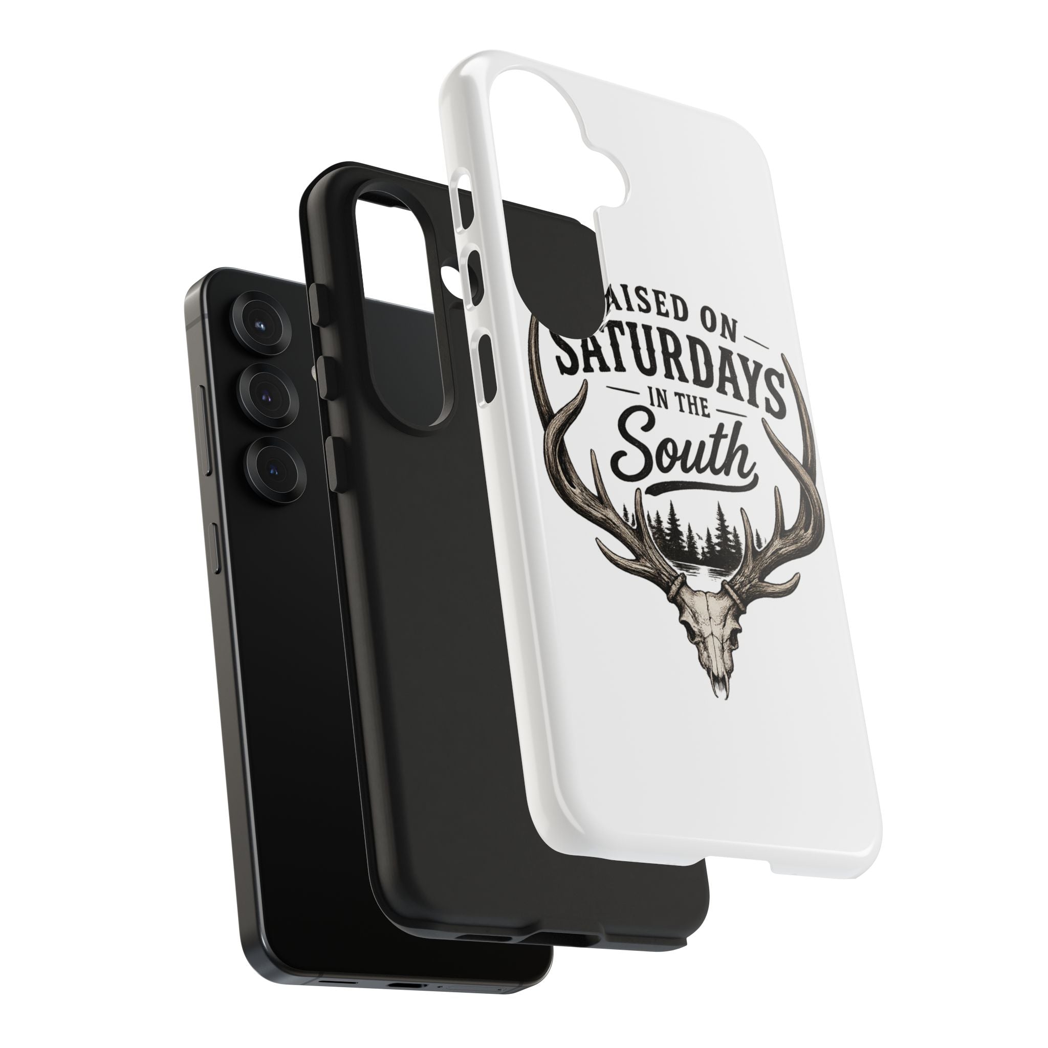 The Spreads Runs Deep In The Woods Phone Case-(white)