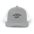 Snapback Trucker Cap-"Raised On Saturdays In The South"