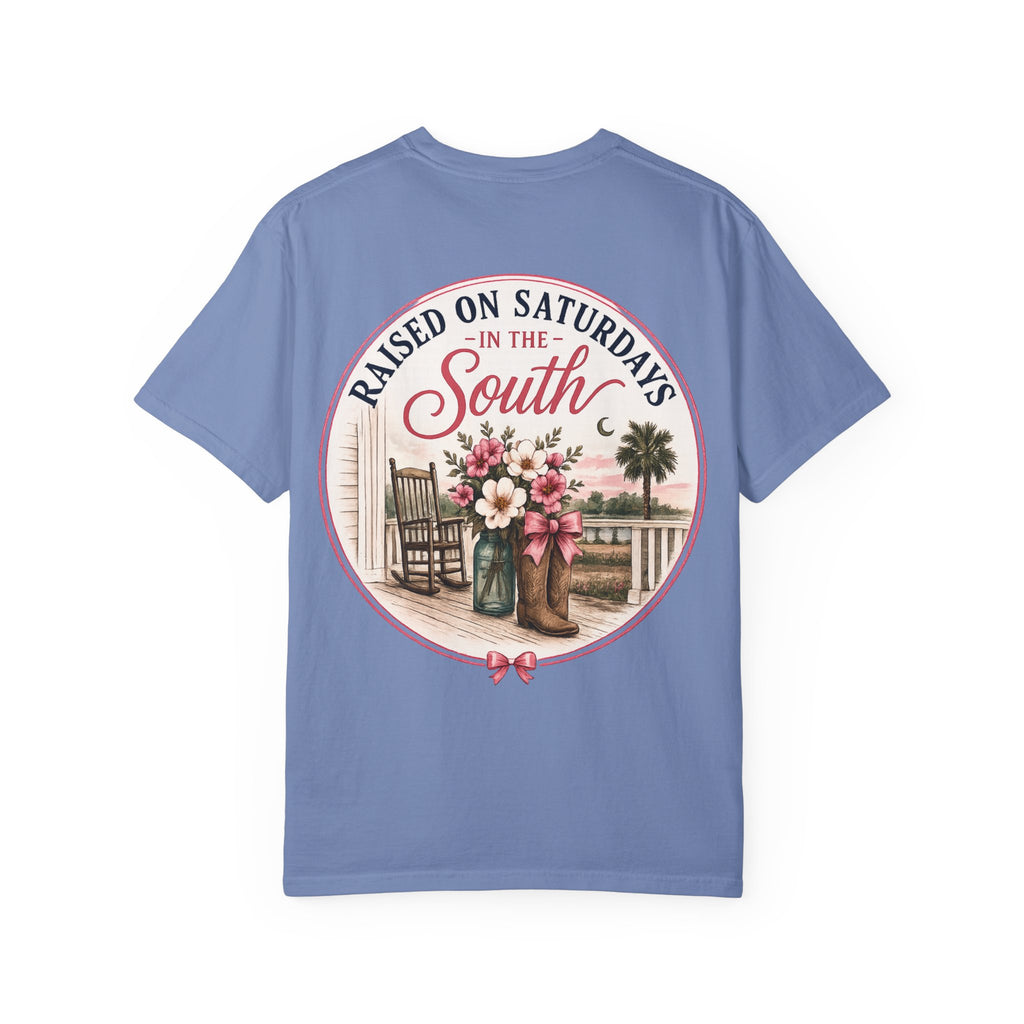 Raised On Saturdays In The South T-shirt