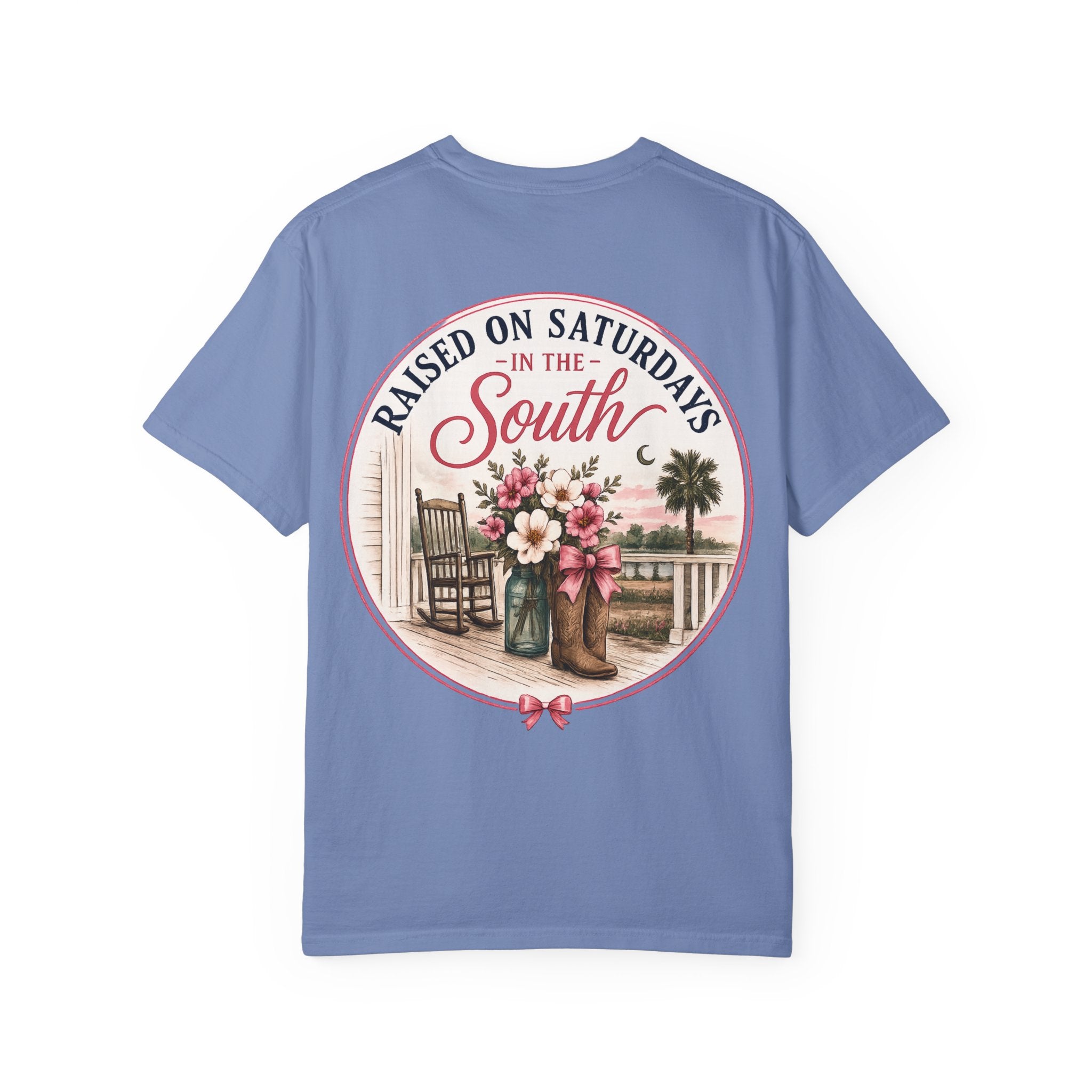 Raised On Saturdays In The South T-shirt