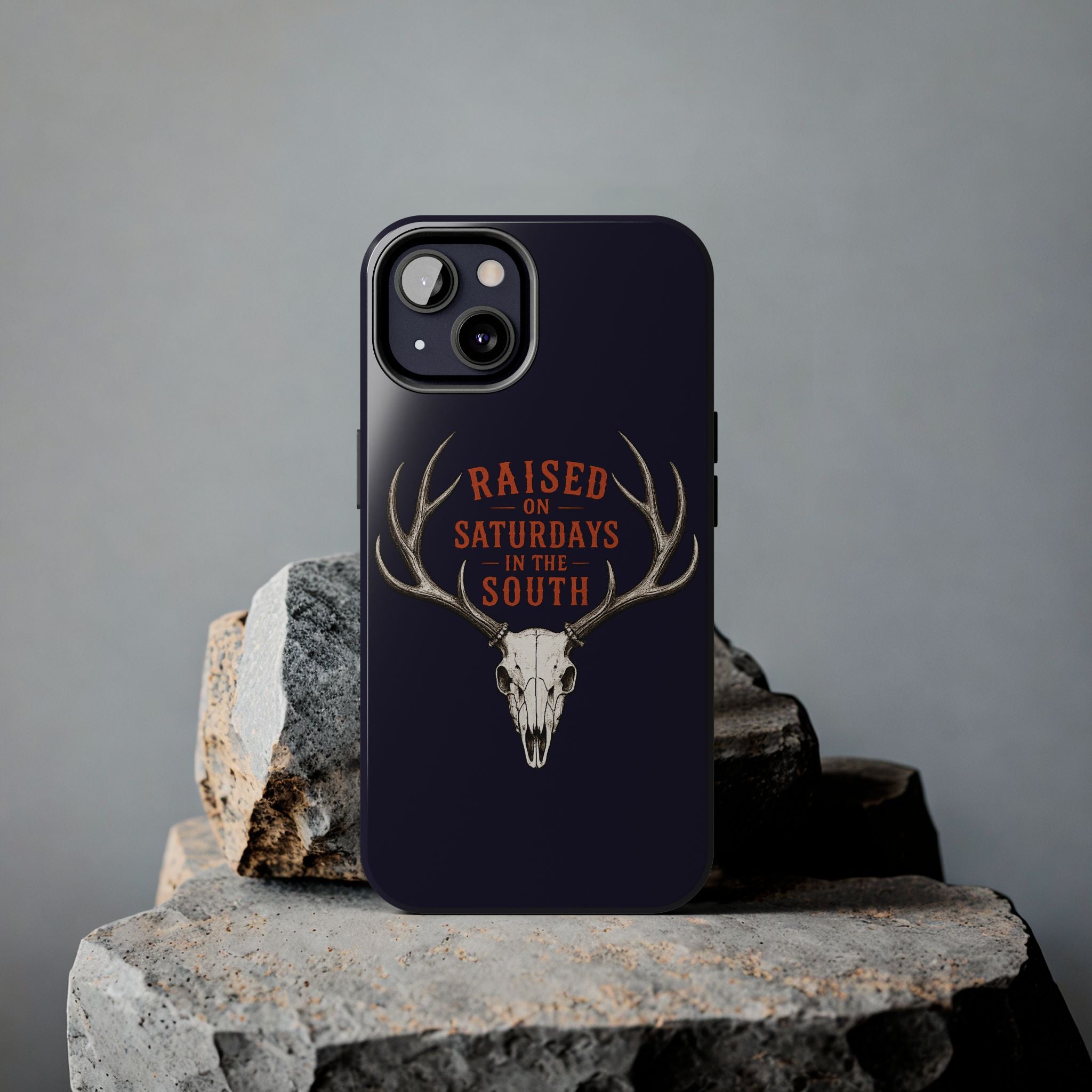 The Spreads Runs Deep In The Woods Phone Case-(blue)