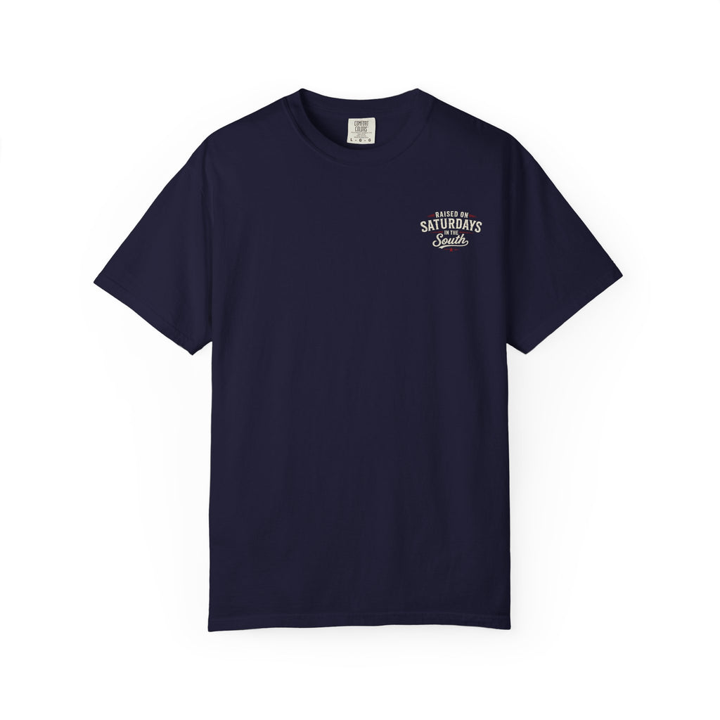 Raised On Saturdays In The South T-Shirt — Southern Freedom-4th Of July Collection