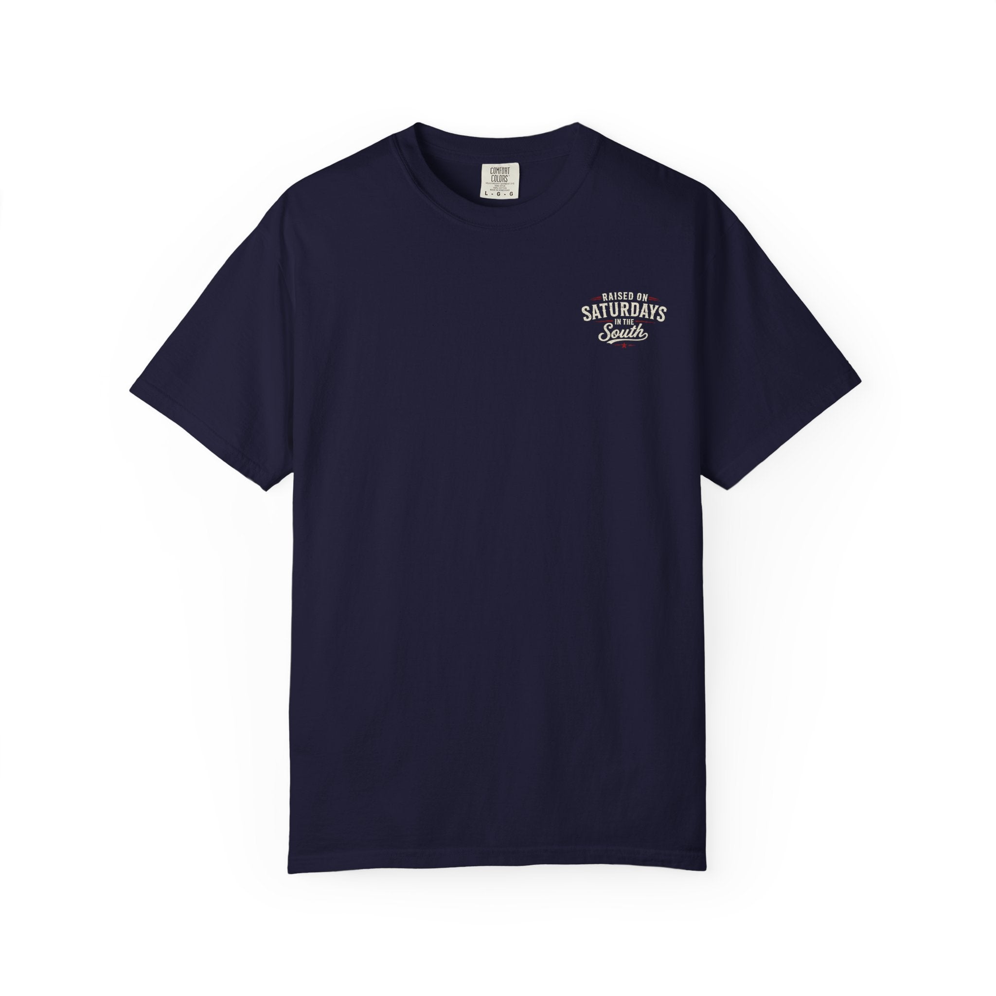 Raised On Saturdays In The South T-Shirt — Southern Freedom-4th Of July Collection