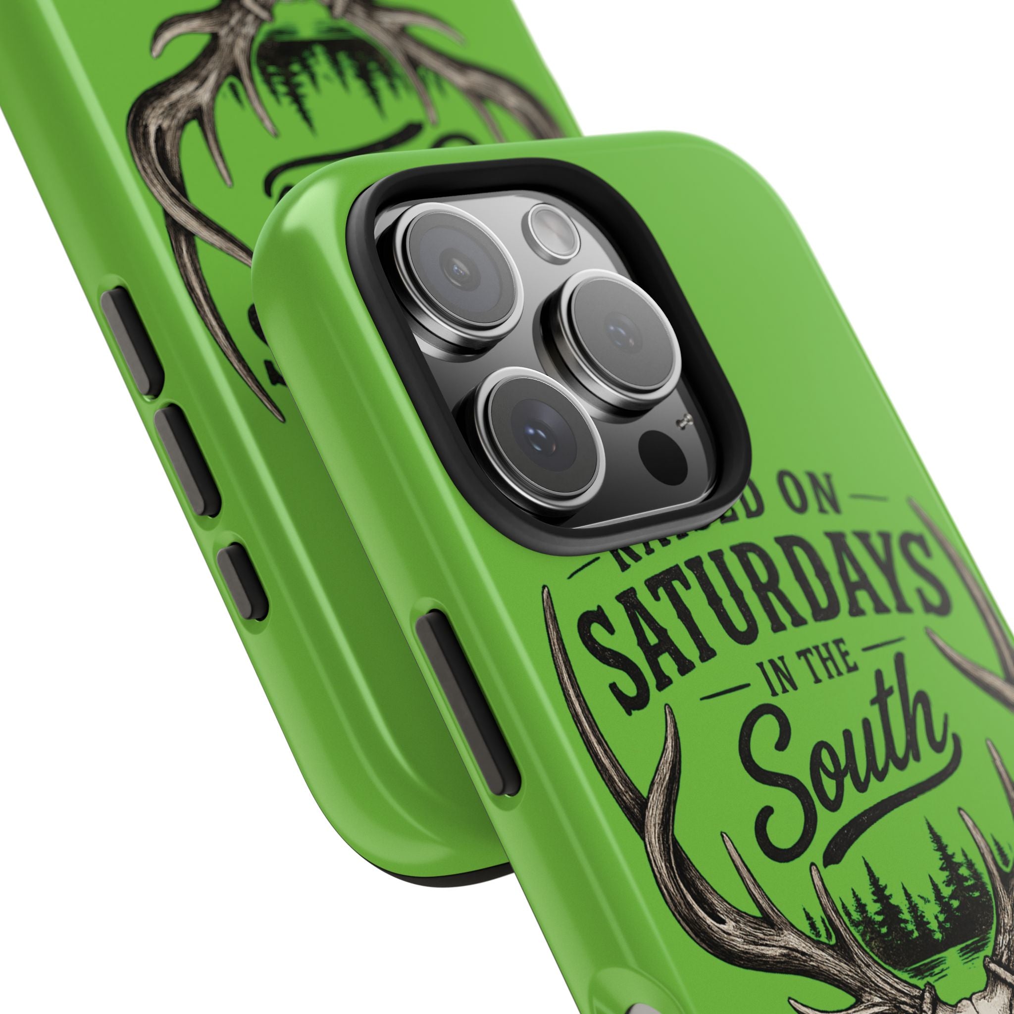 The Spread Runs Deep In The Woods phone case-(green)