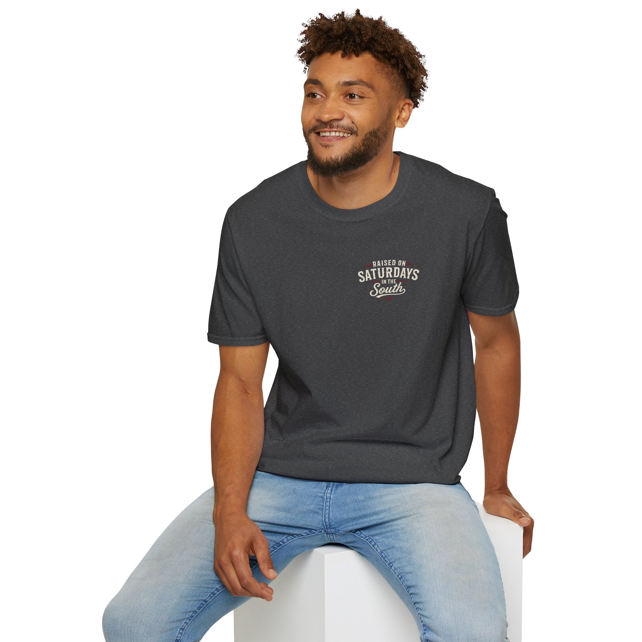 Raised On Saturdays In The South Vintage T-Shirt- Mud Park Saturdays