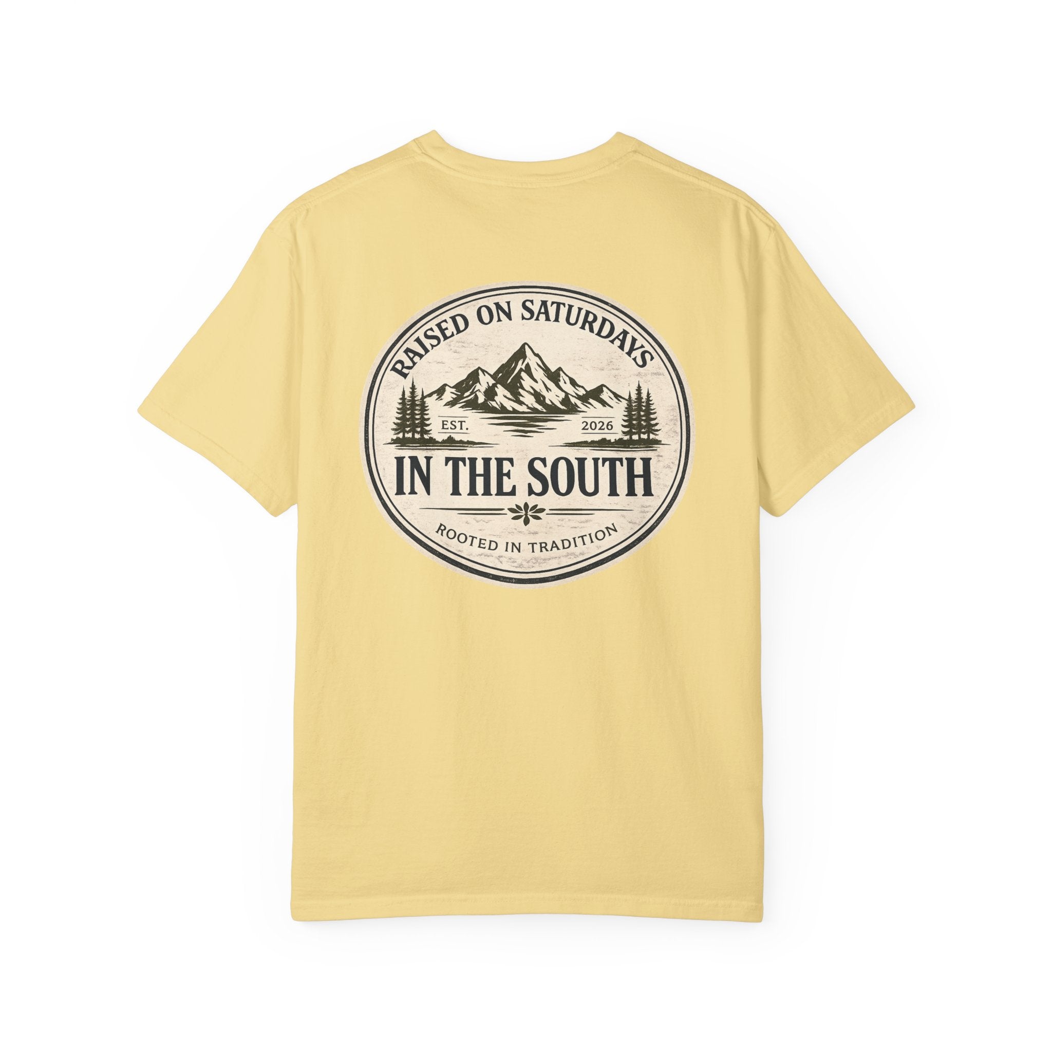 Raised On Saturdays In The South Classic T-Shirt-Mountain Seasons