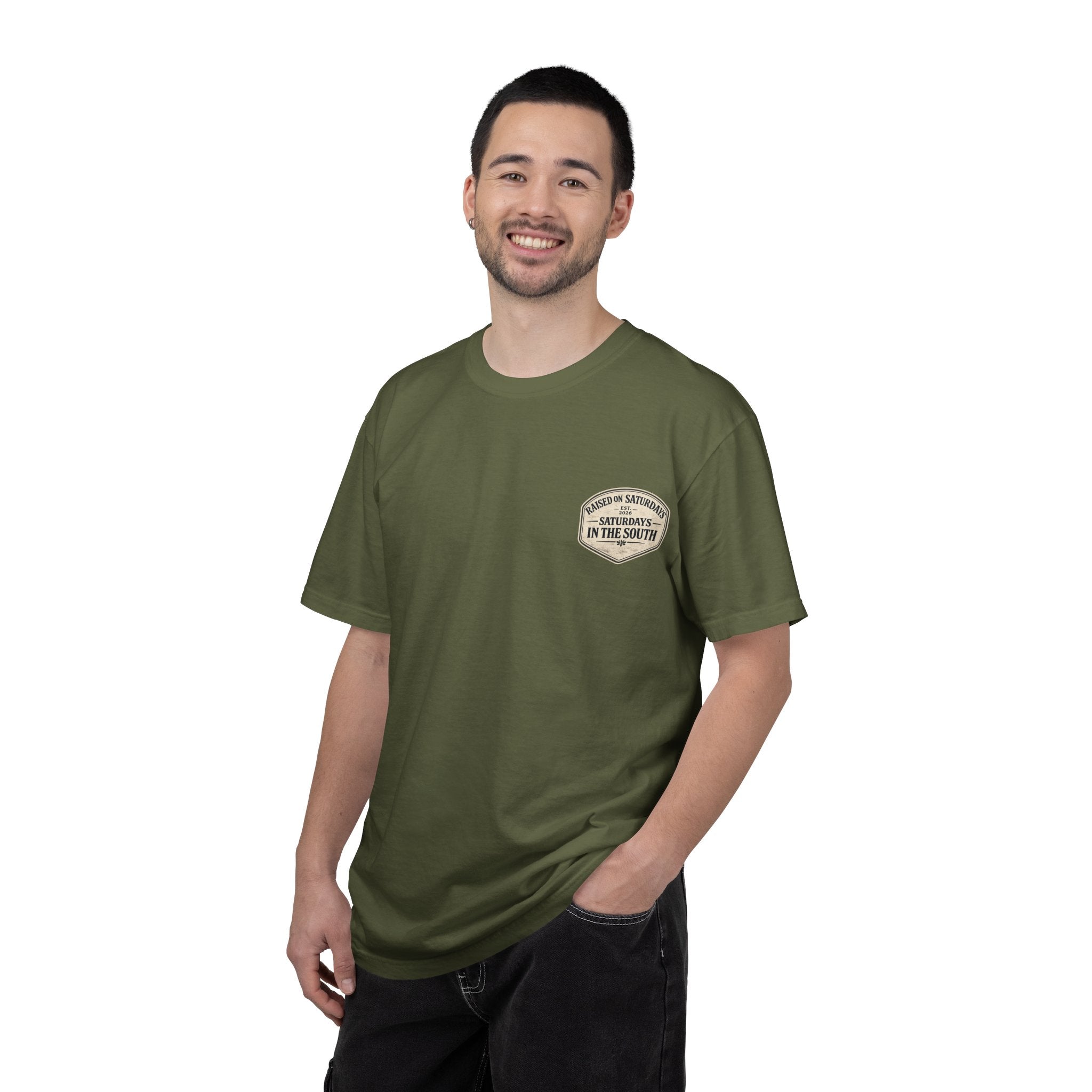 Raised On Saturdays In The South Southern Turkey Hunting T-Shirt