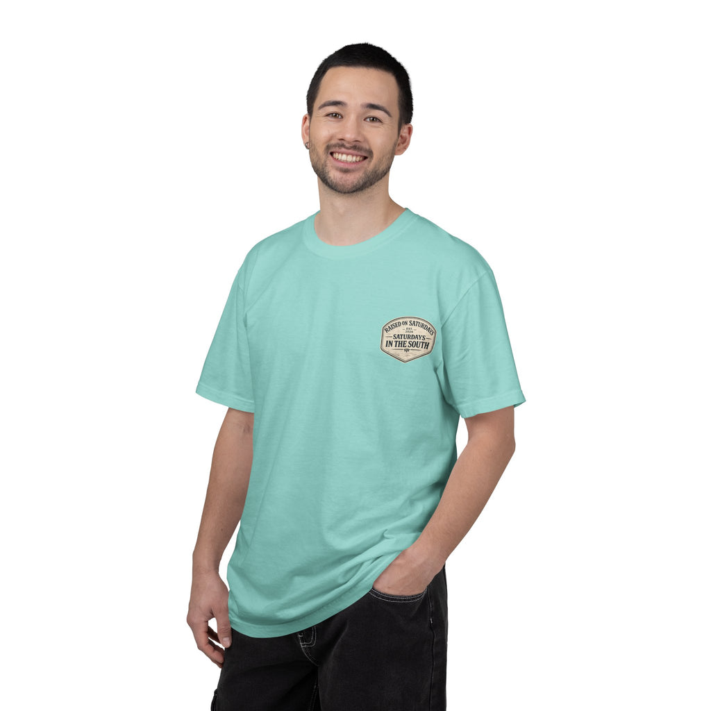 Raised On Saturdays In The South Classic T-Shirt- Fishin Season