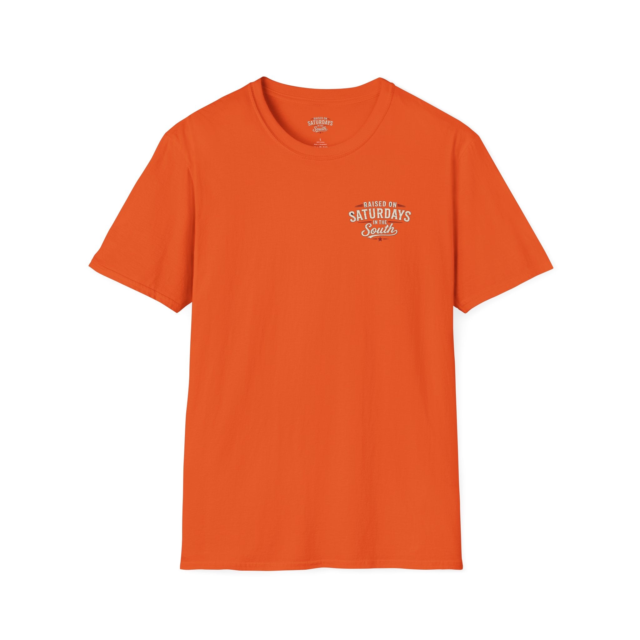 Raised On Saturdays In The South Vintage T-Shirt-Girl Dad Hunting Buddies
