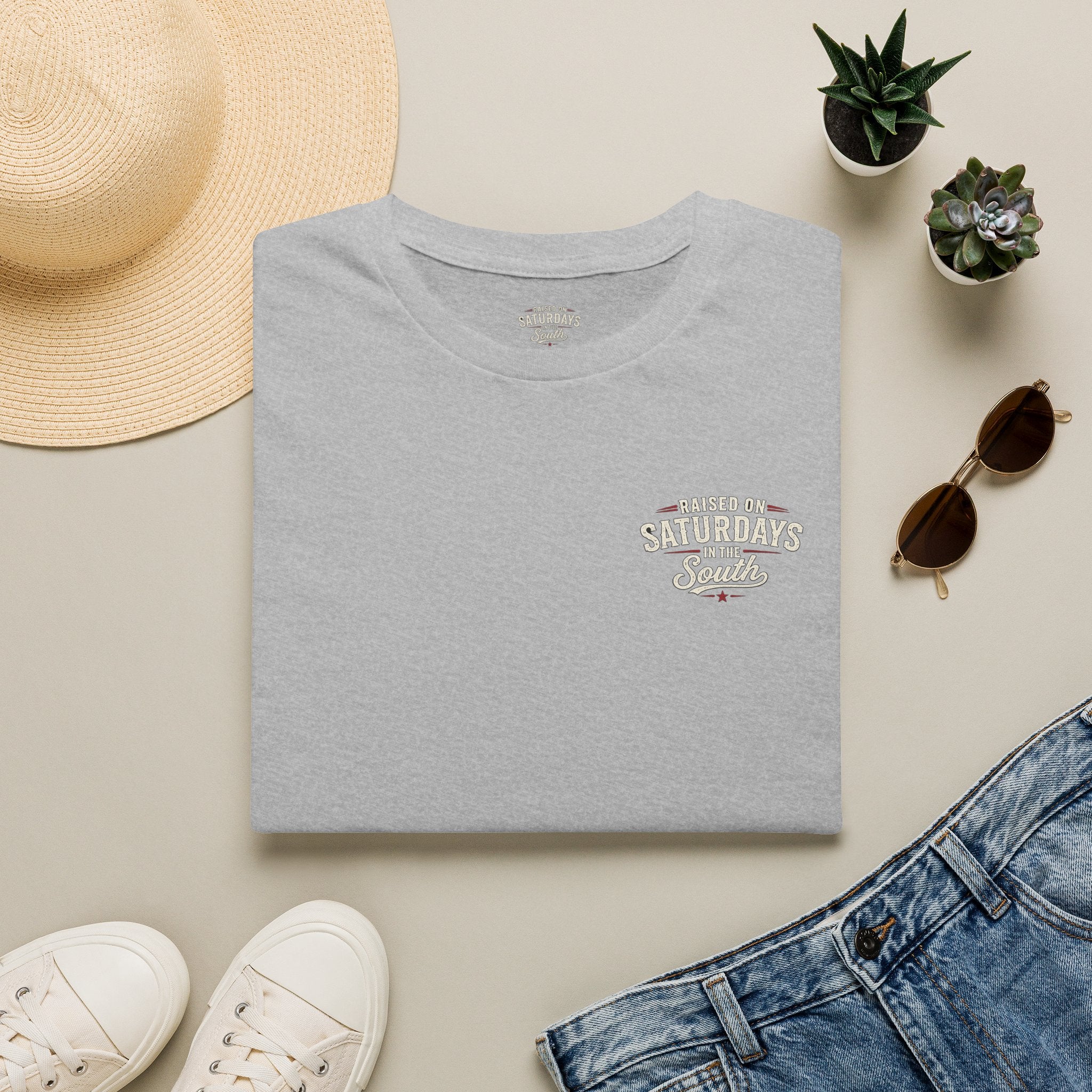 Raised On Saturdays In The South Vintage T-Shirt- Saturday Hikes Reaches New Heights