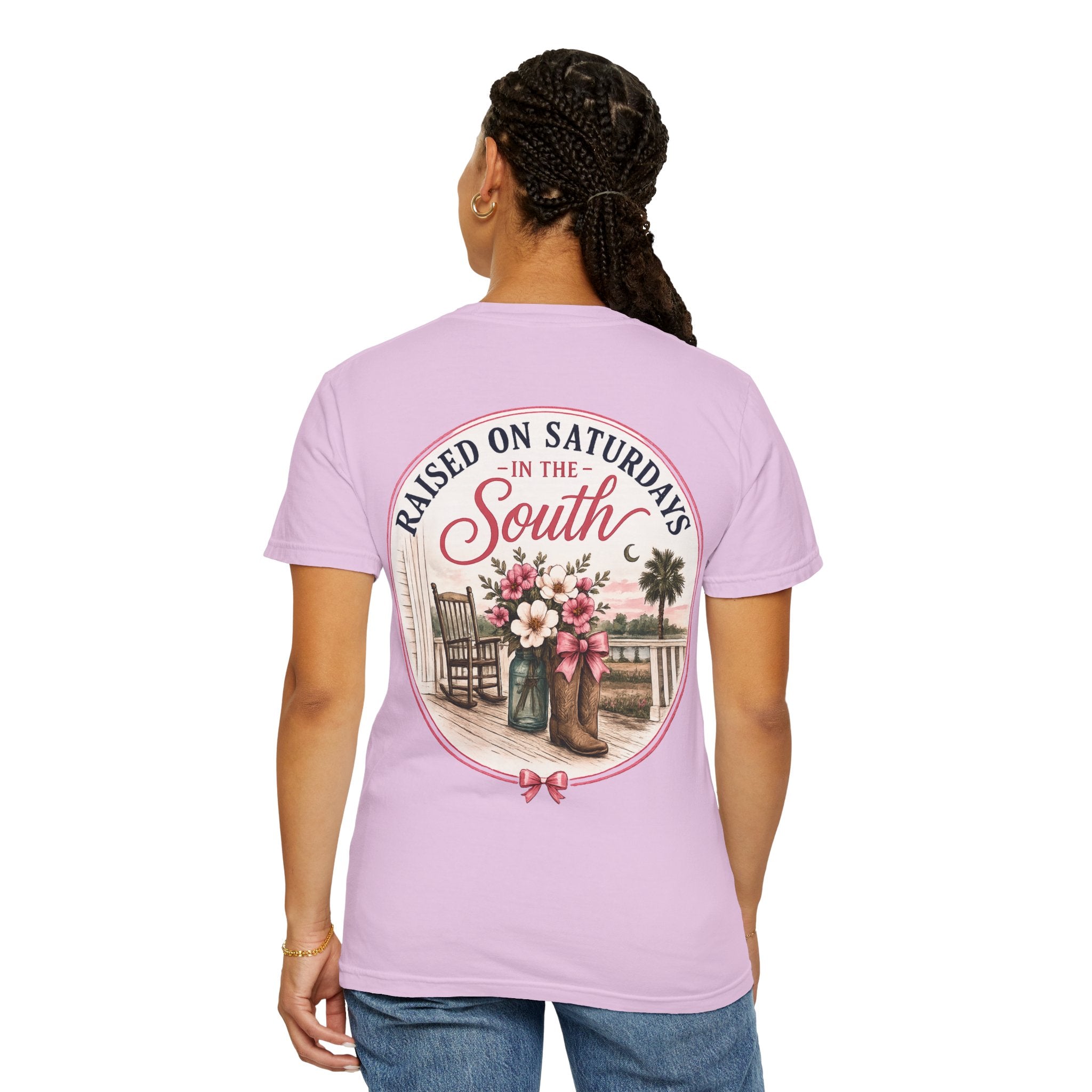 Raised On Saturdays In The South T-shirt