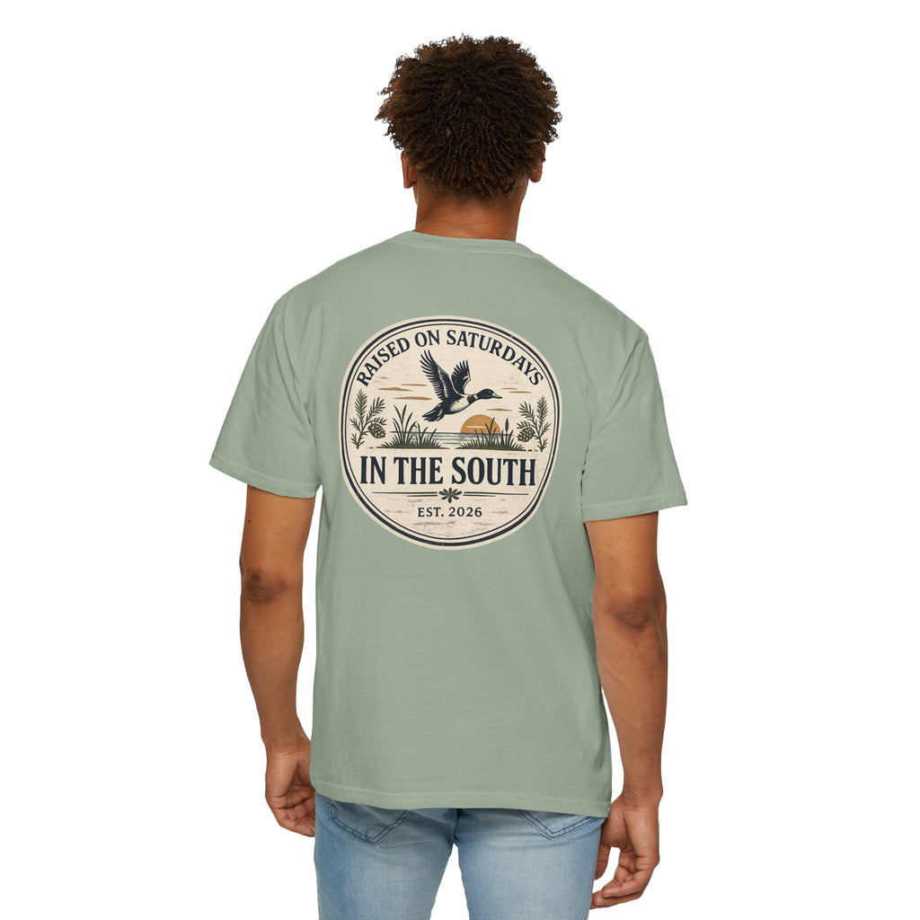 Raised On Saturdays In The South Classic T-Shirt - Duck Season