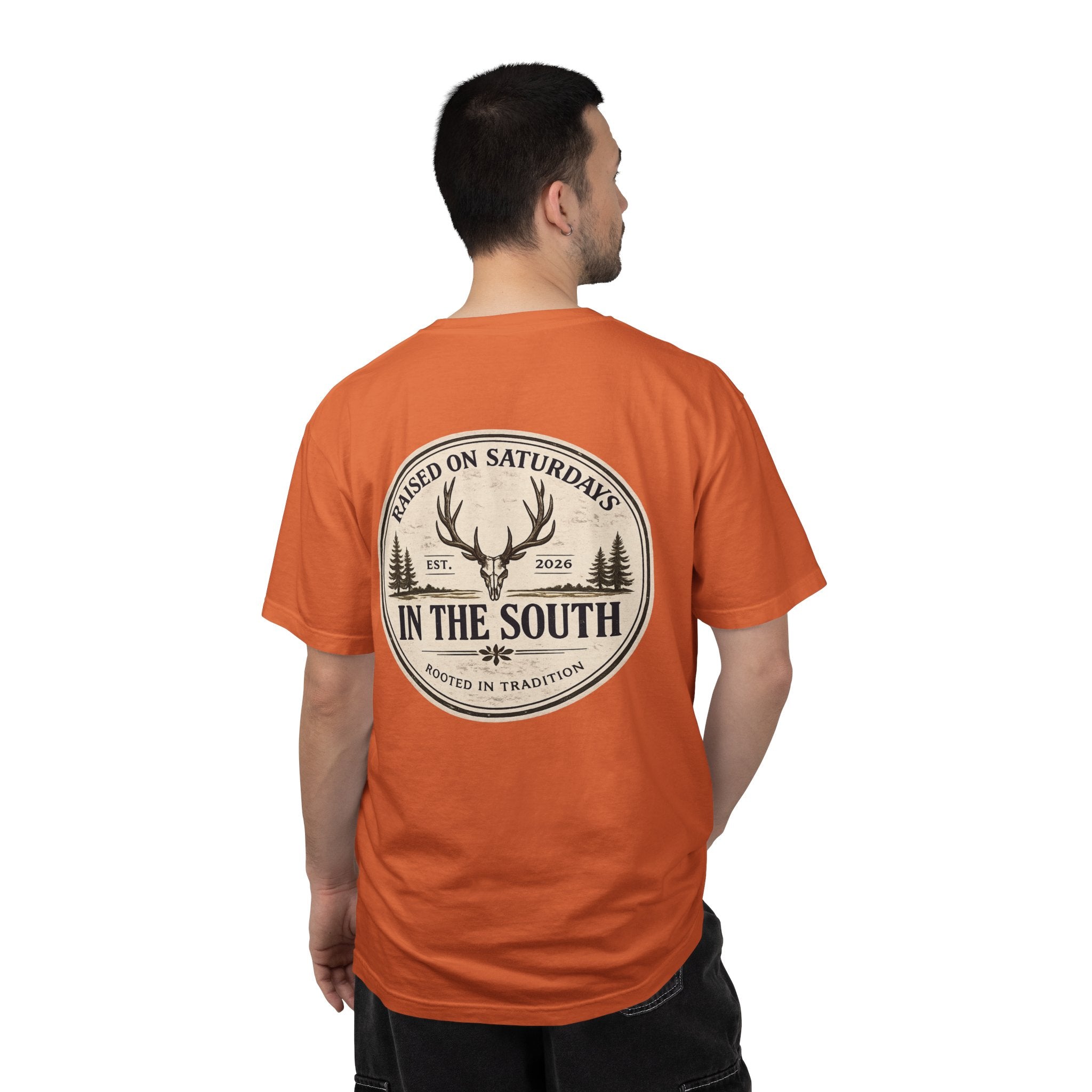 Raised On Saturdays In The South Classic T-Shirt — Deer Season