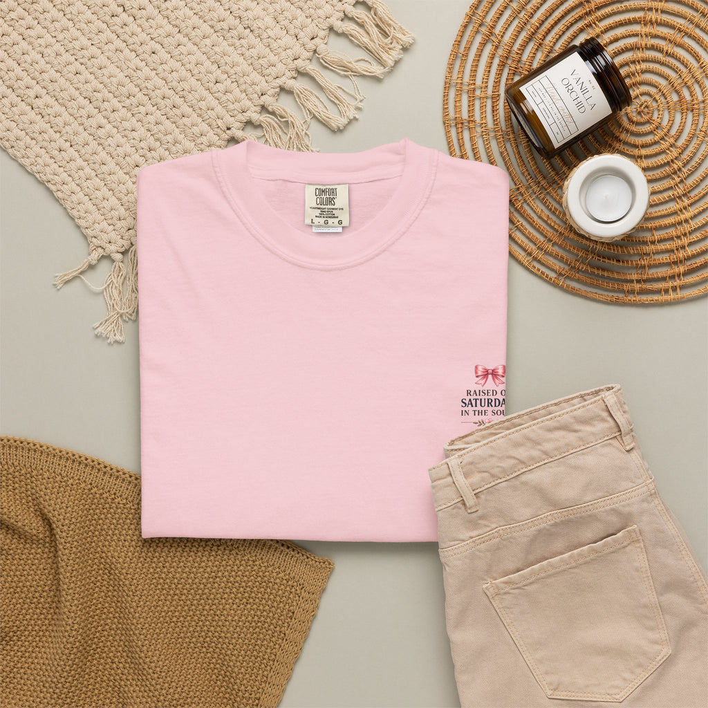Raised On Saturdays In The South T-shirt