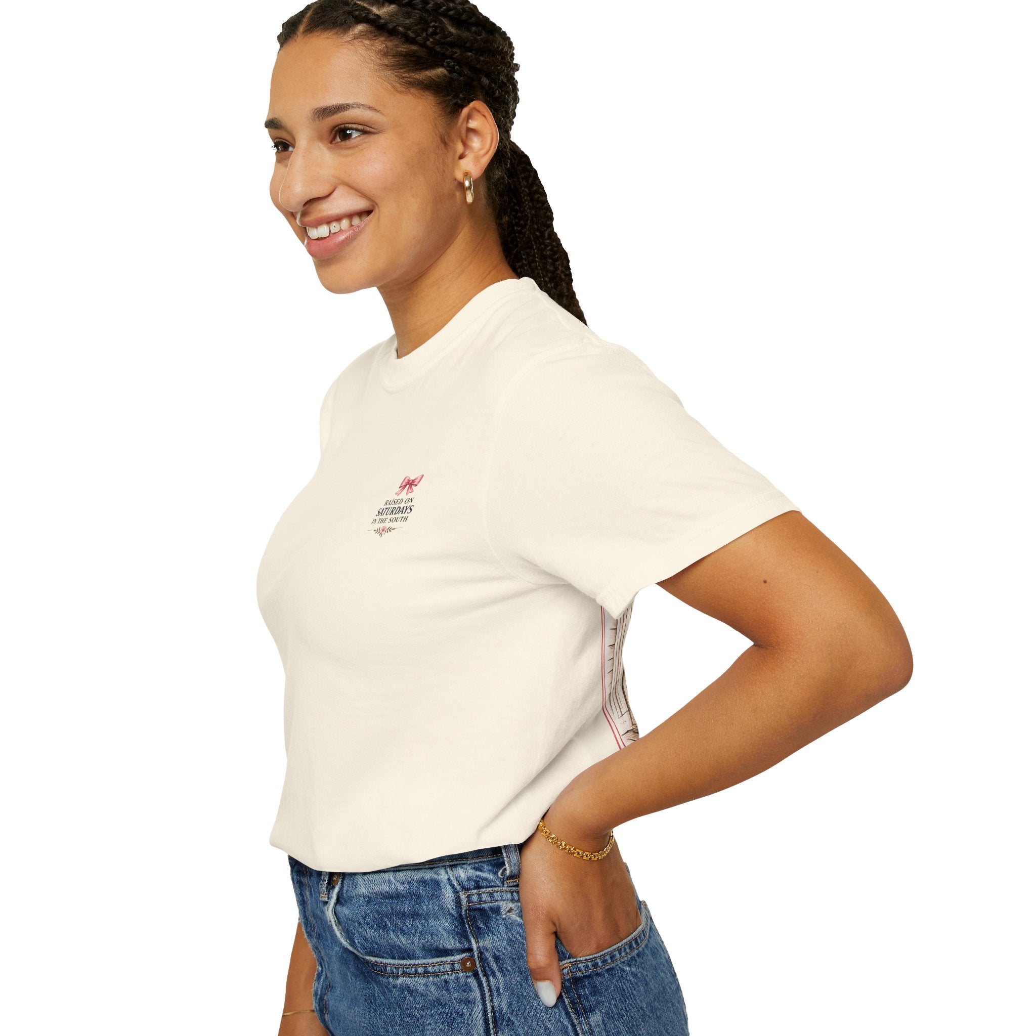 Raised On Saturdays In The South T-shirt