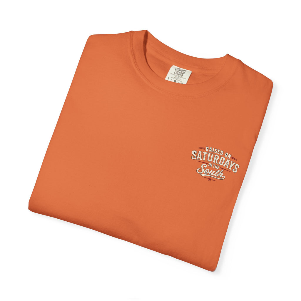 Raised On Saturdays In The South T-Shirt — Girl Dad Hunting Buddies