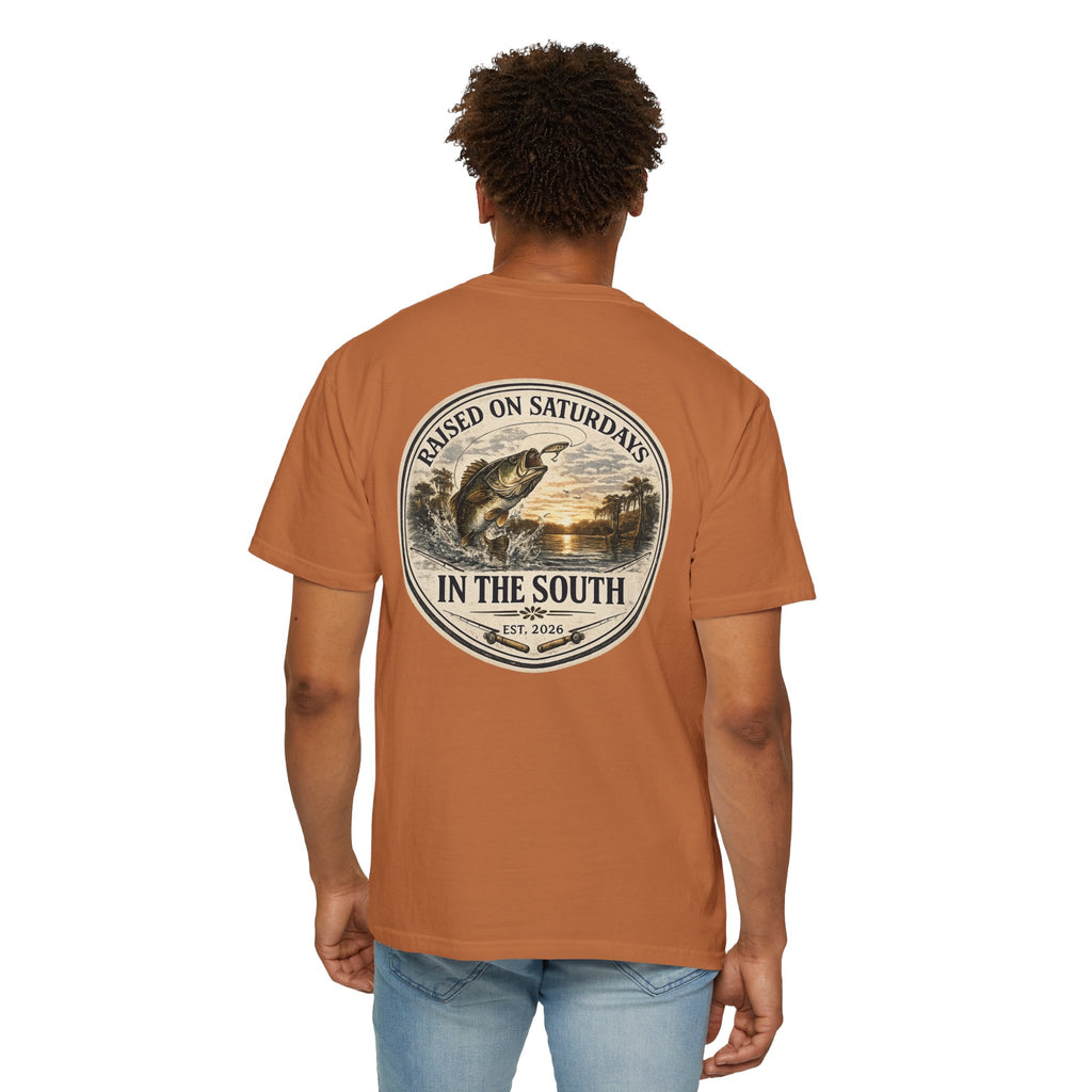Raised On Saturdays In The South Classic T-Shirt- Fishin Season