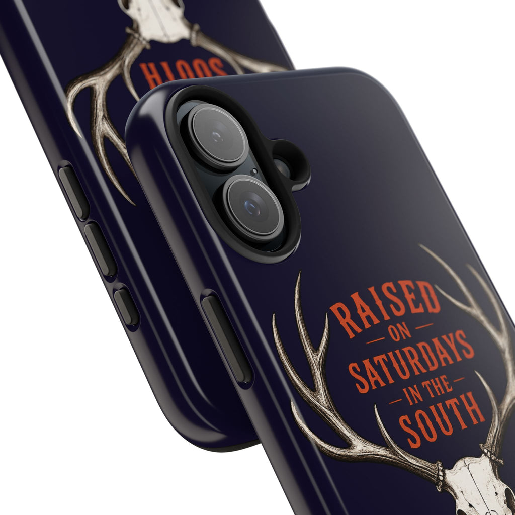 The Spreads Runs Deep In The Woods Phone Case-(blue)