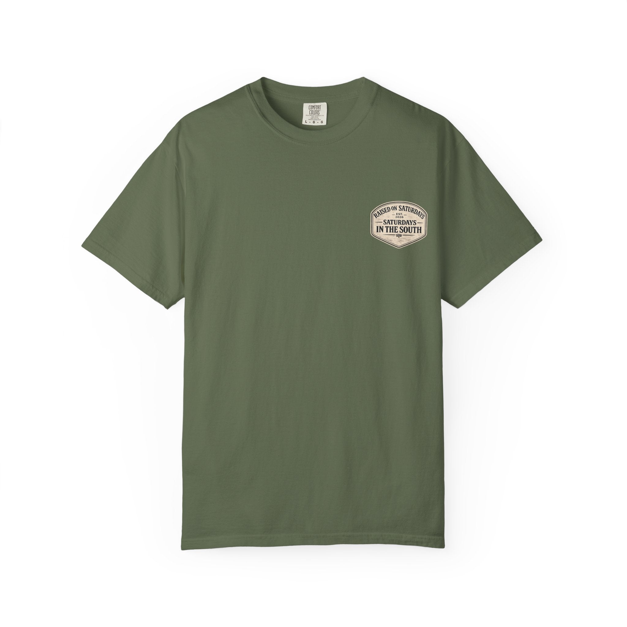 Raised On Saturdays In The South Classic T-Shirt-Mountain Seasons