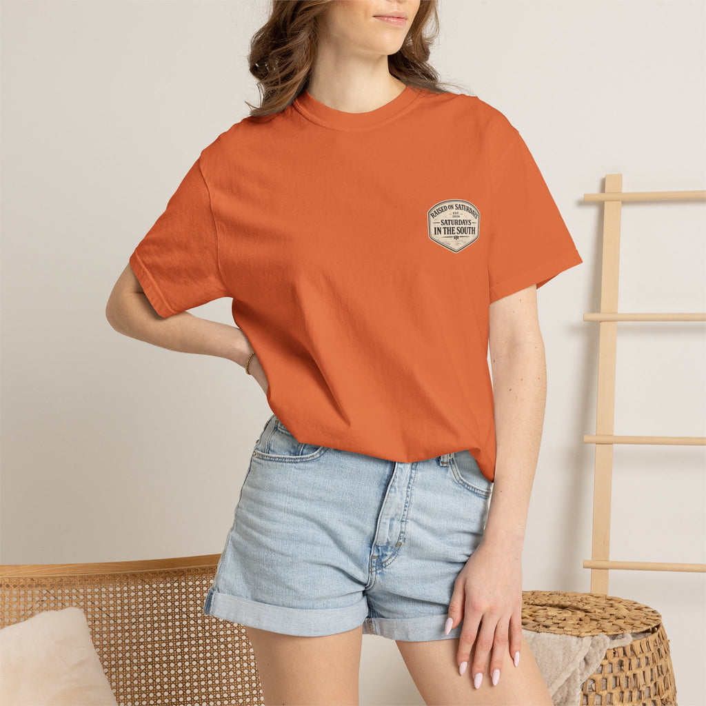 Raised On Saturdays In The South Classic T-Shirt-Mountain Seasons