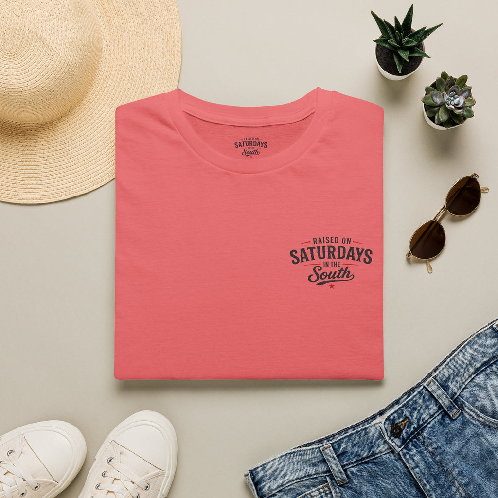 Raised On Saturdays In The South Vintage T-Shirt- Deep Sea Saturdays