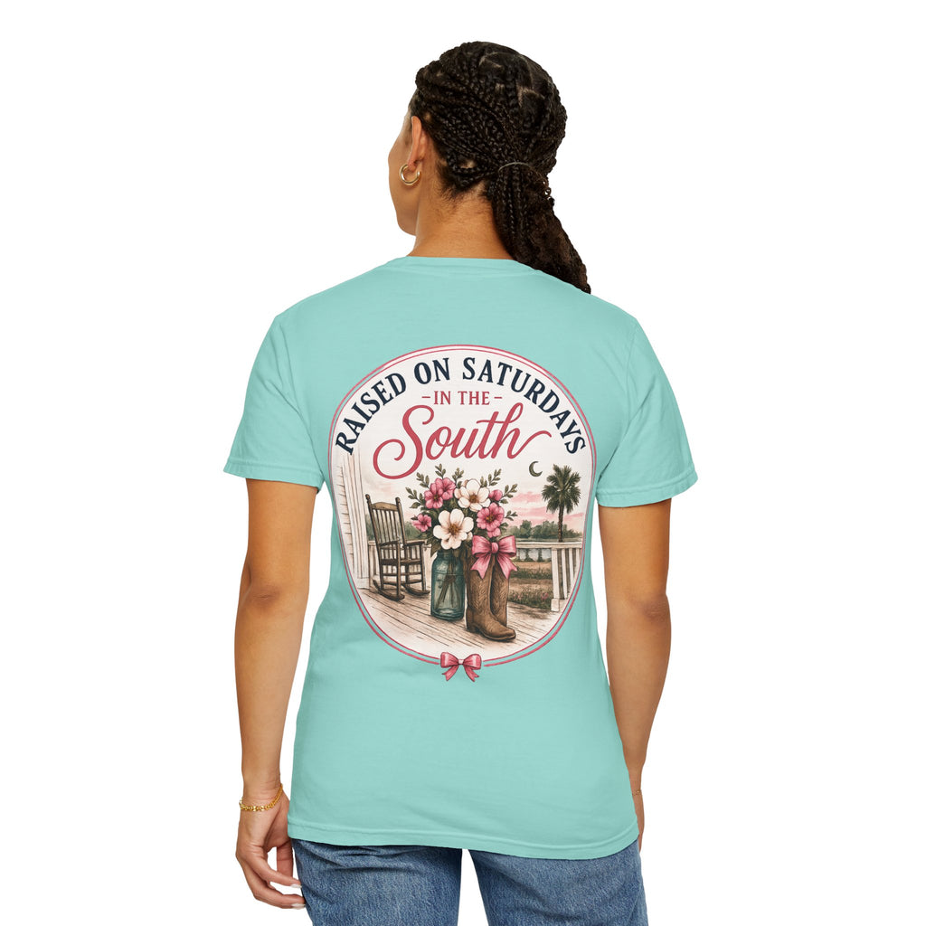 Raised On Saturdays In The South T-shirt