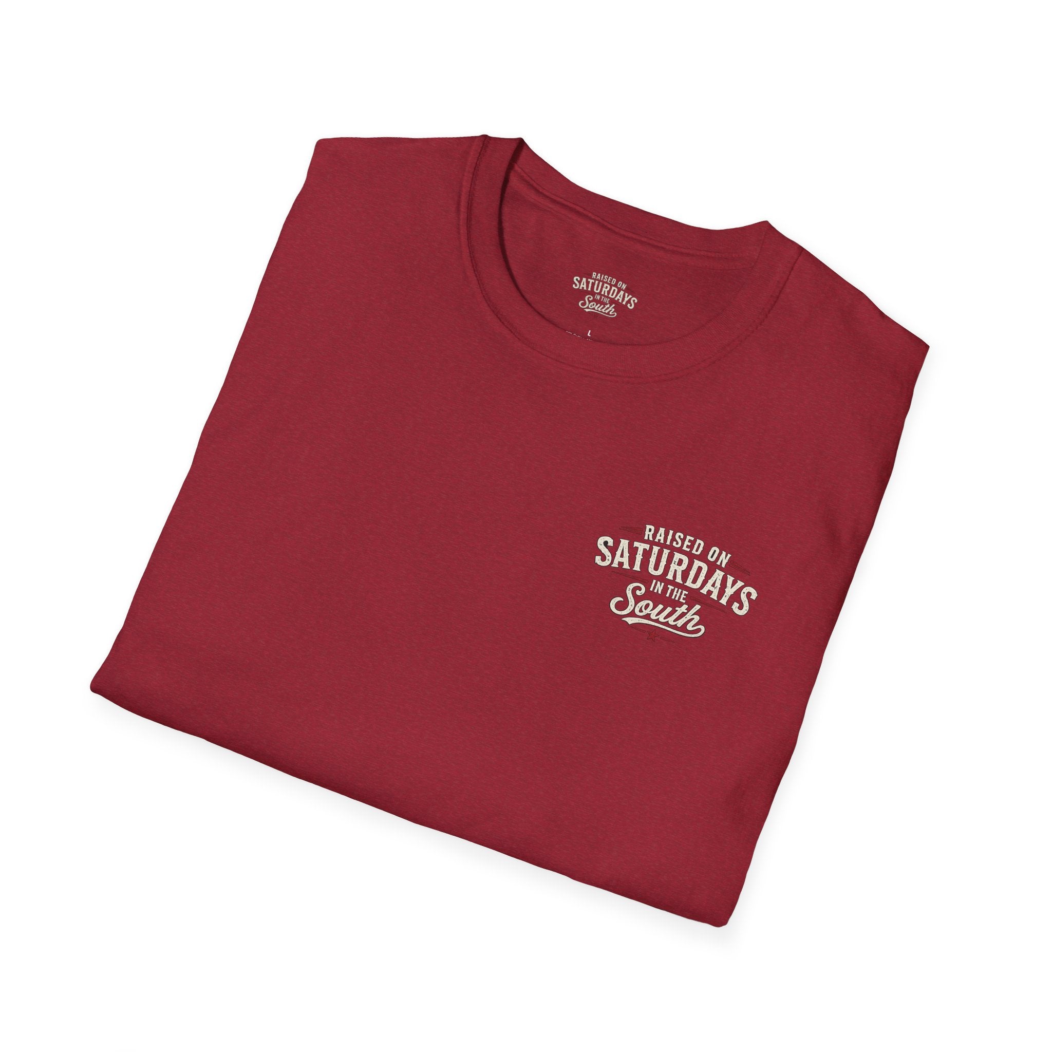 Raised On Saturdays In The South Vintage T-Shirt-Girl Dad Hunting Buddies